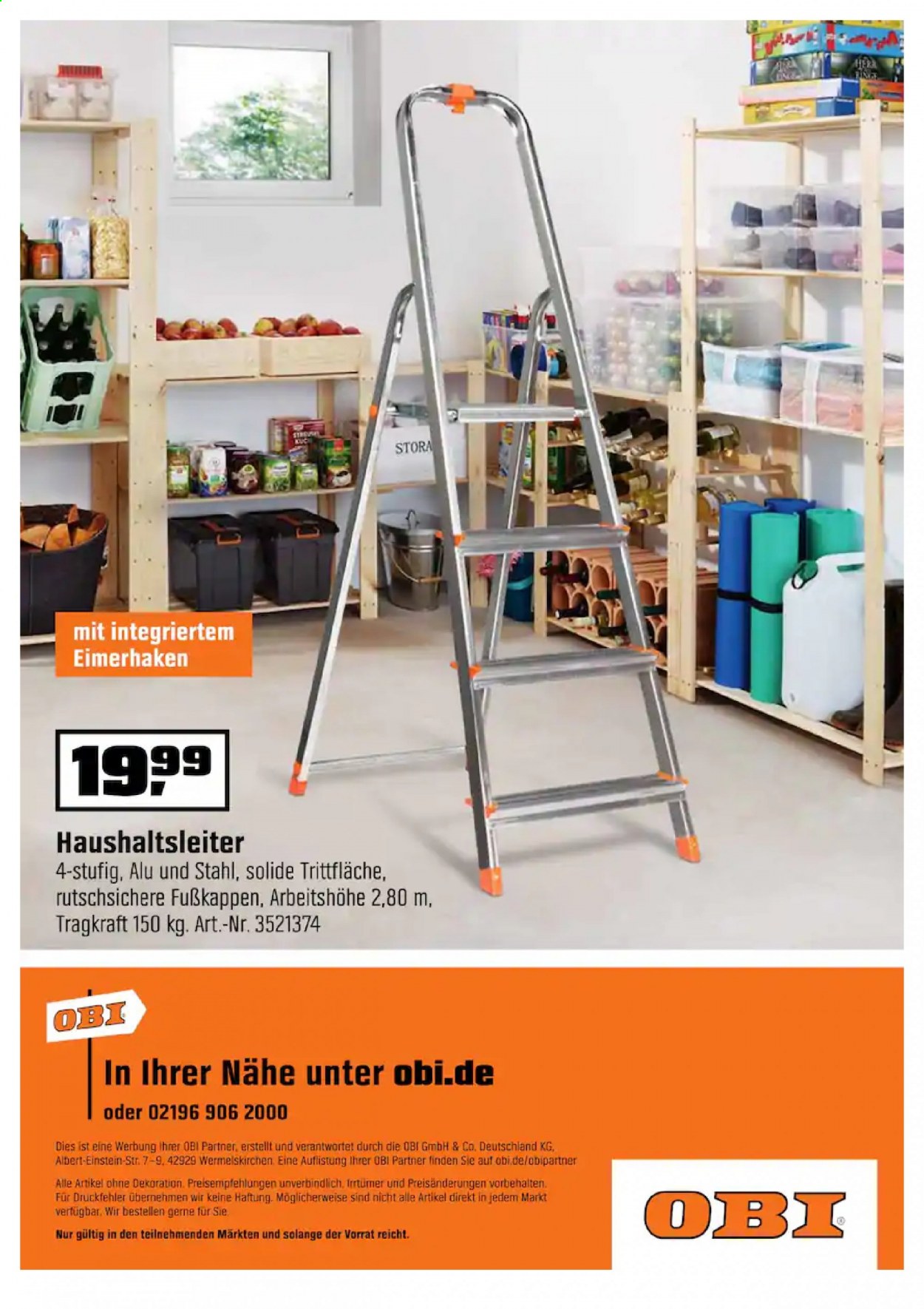 OBI Prospekte  - 6.01.2021 - 16.01.2021. Seite 38