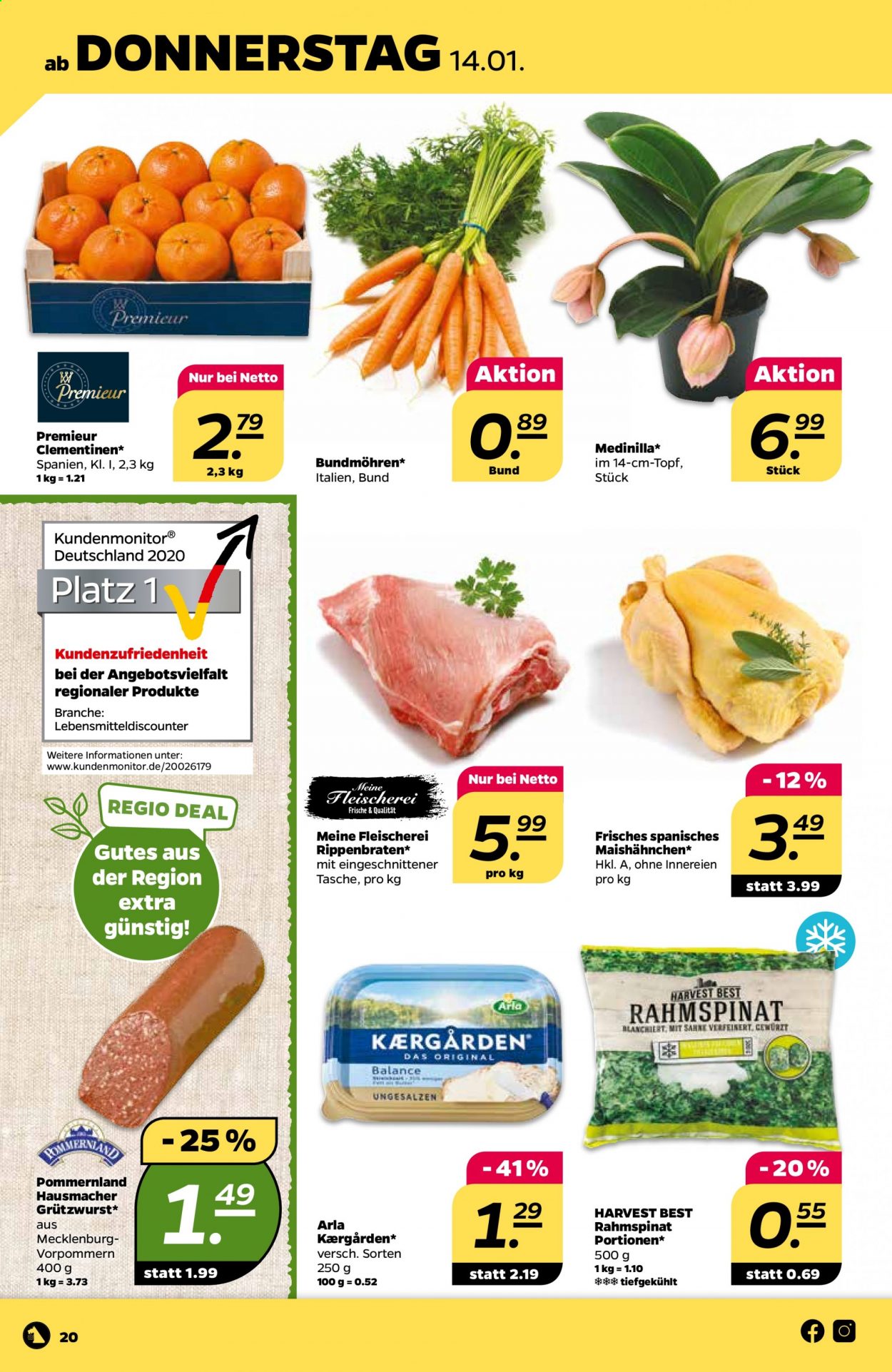 Netto Prospekte  - 11.01.2021 - 16.01.2021. Seite 22