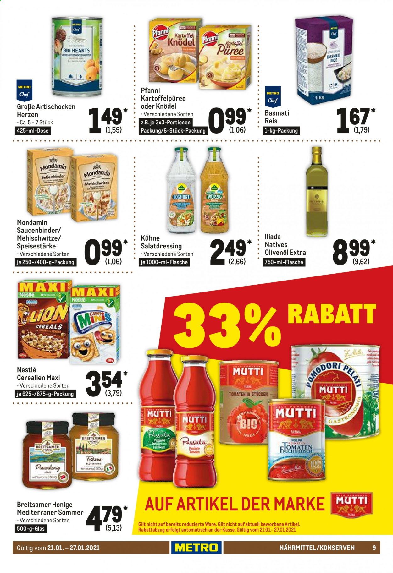 Metro Prospekte  - 21.01.2021 - 27.01.2021. Seite 9