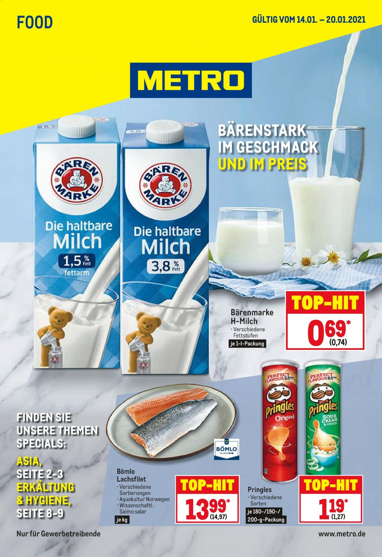 Metro Prospekte  - 14.01.2021 - 20.01.2021. Seite 1