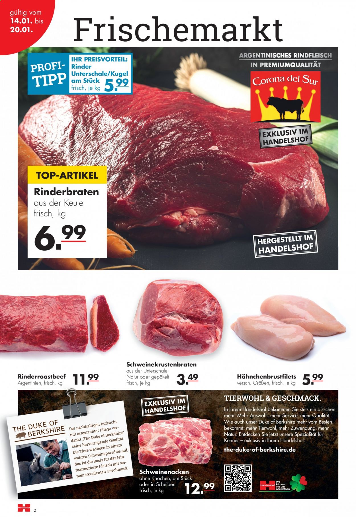 Handelshof Prospekte  - 14.01.2021 - 20.01.2021. Seite 2