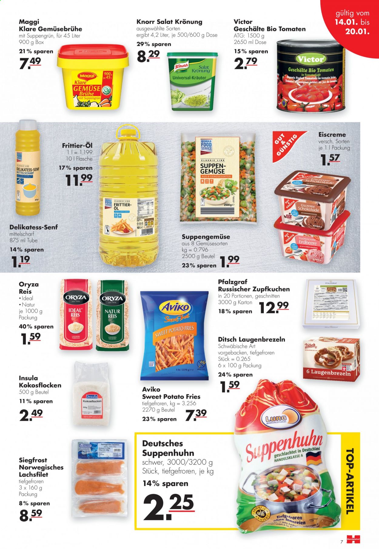 Handelshof Prospekte  - 14.01.2021 - 20.01.2021. Seite 7