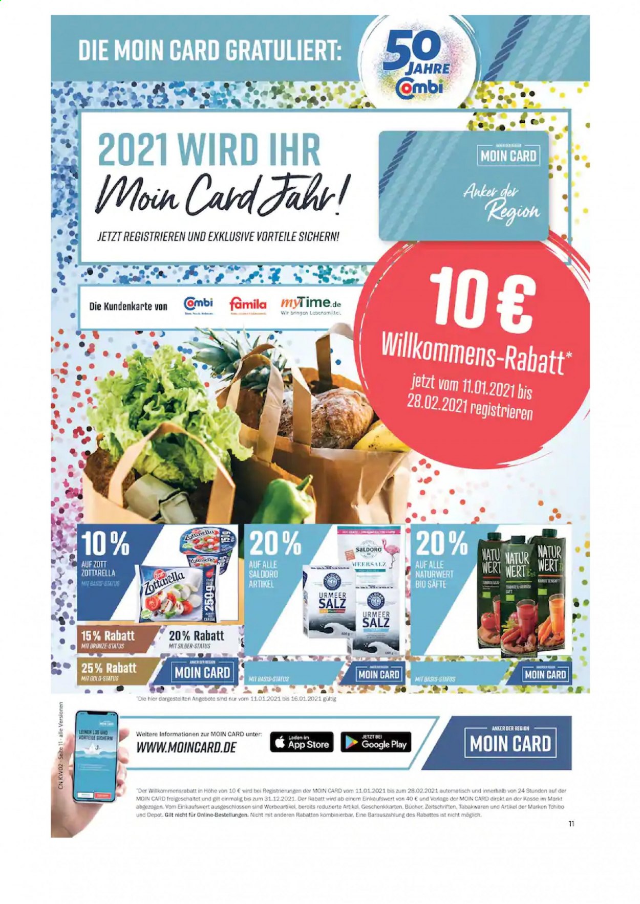 Combi Prospekte  - 11.01.2021 - 16.01.2021. Seite 11