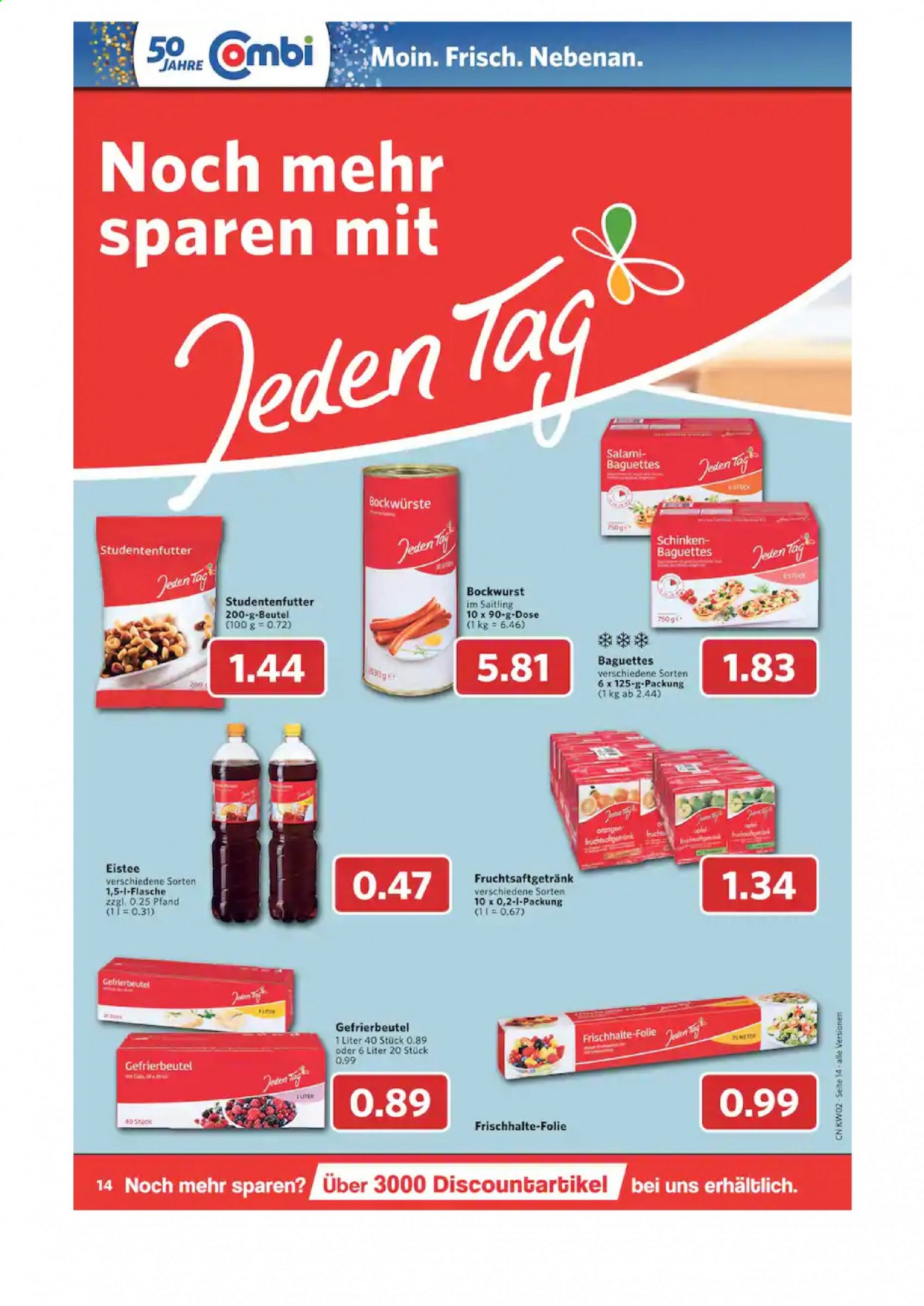 Combi Prospekte  - 11.01.2021 - 16.01.2021. Seite 14