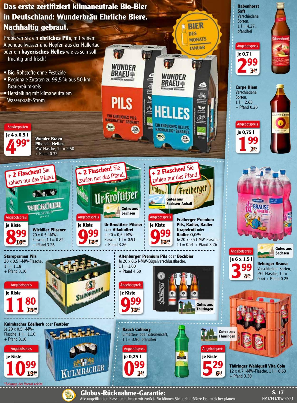 Globus Prospekte  - 11.01.2021 - 16.01.2021. Seite 20