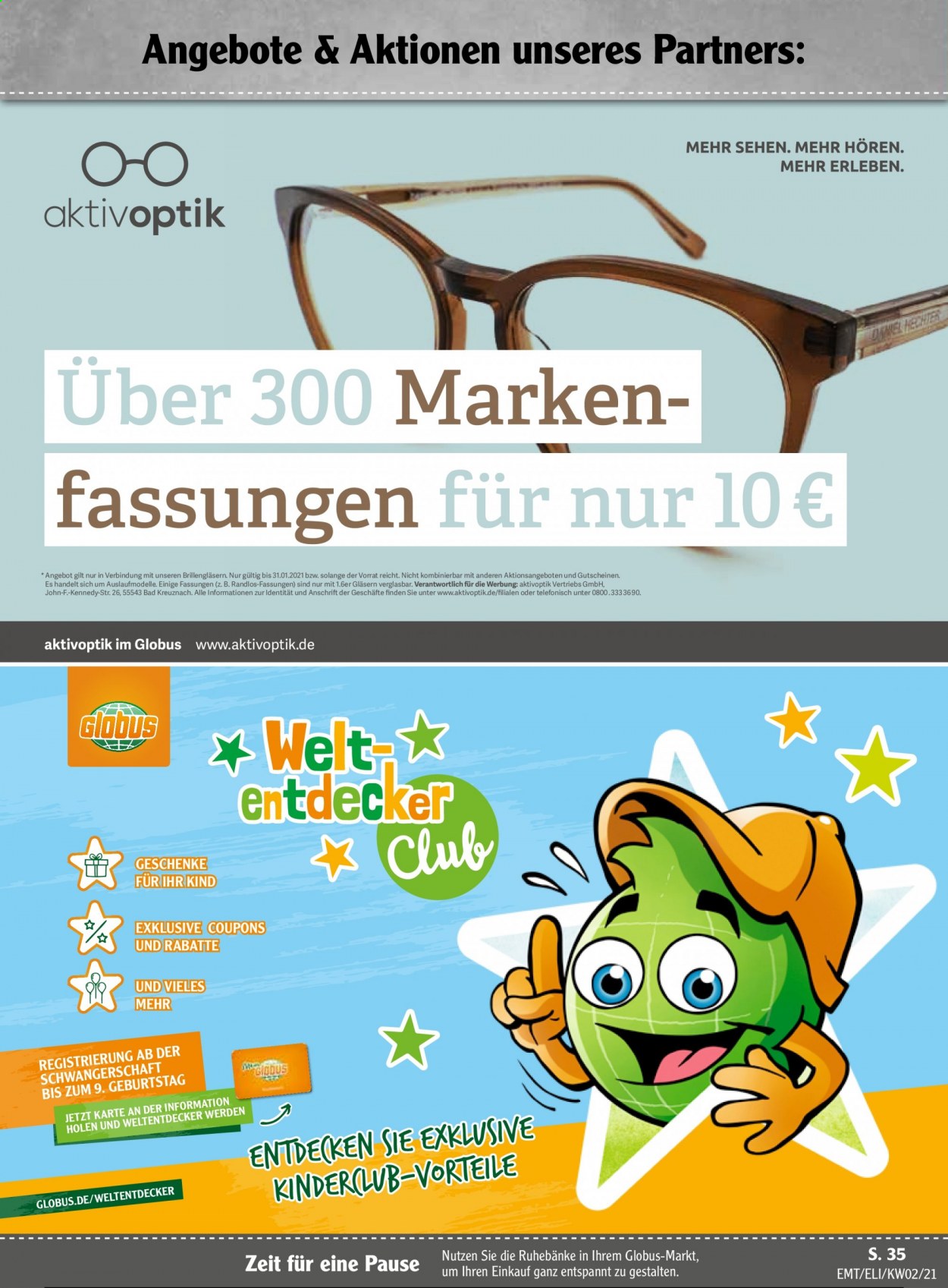 Globus Prospekte  - 11.01.2021 - 16.01.2021. Seite 38