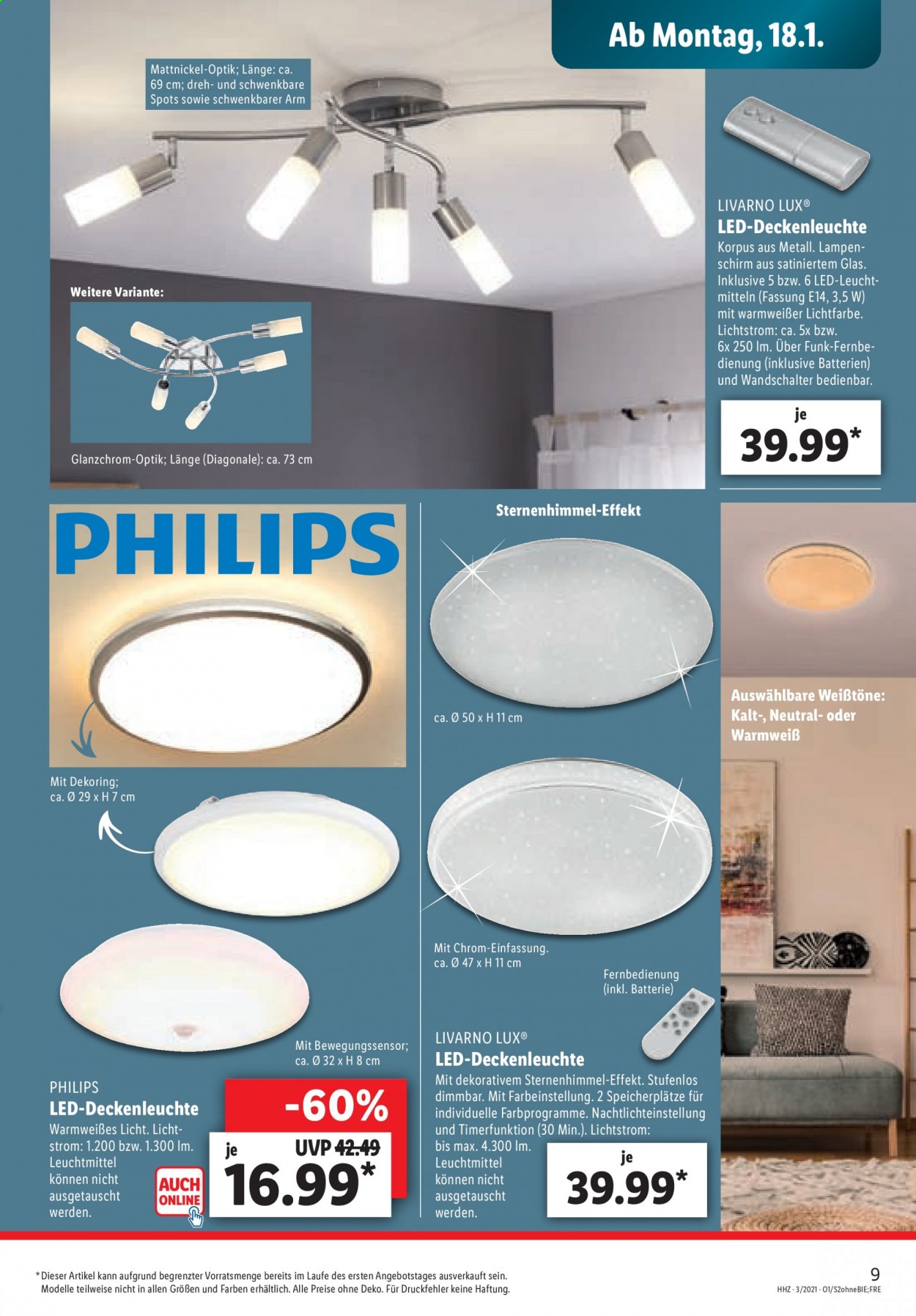 Lidl Prospekte  - 18.01.2021 - 23.01.2021. Seite 9