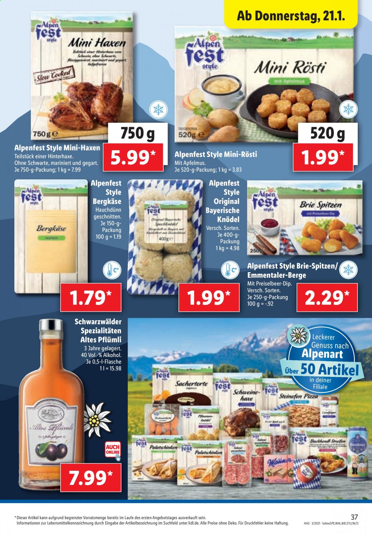 Lidl Prospekte  - 18.01.2021 - 23.01.2021. Seite 37