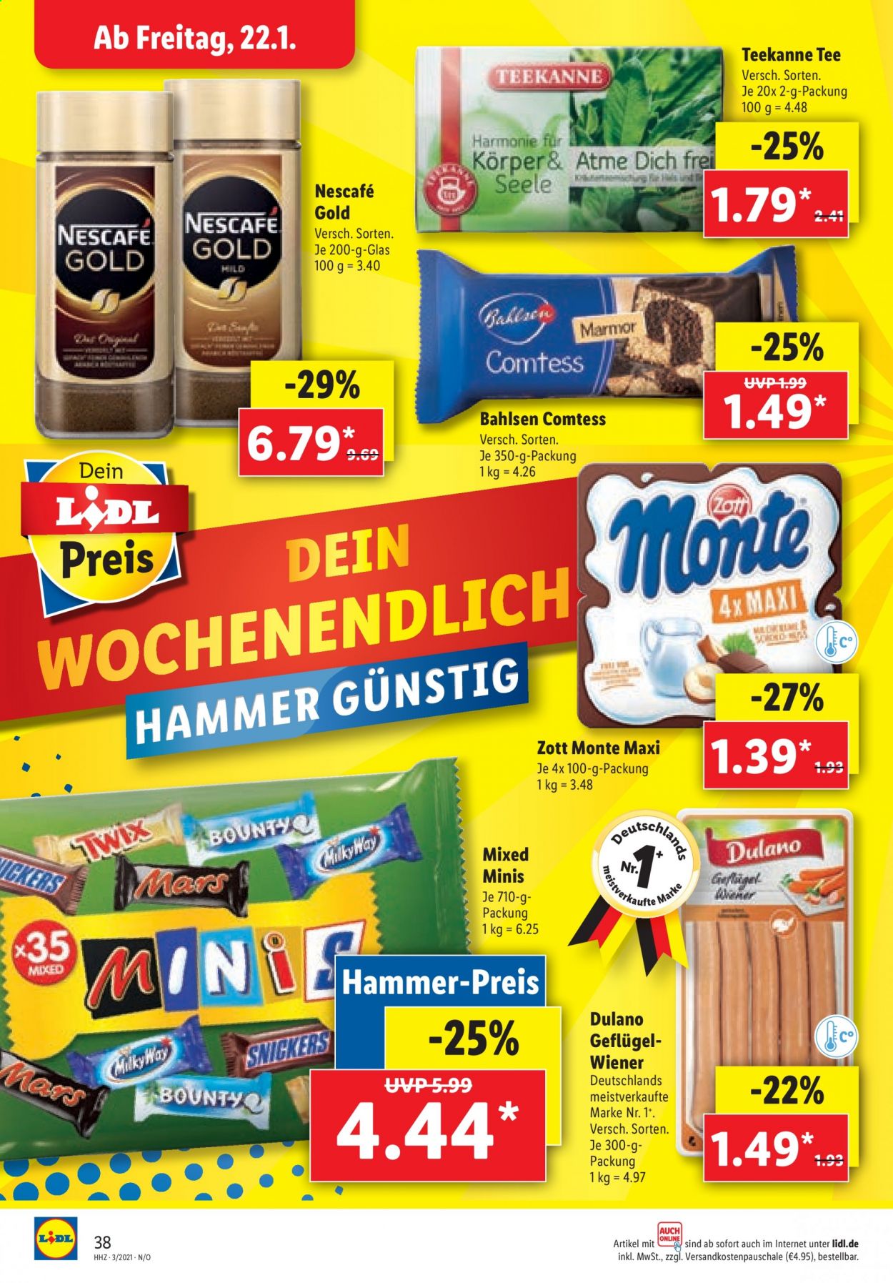 Lidl Prospekte  - 18.01.2021 - 23.01.2021. Seite 38