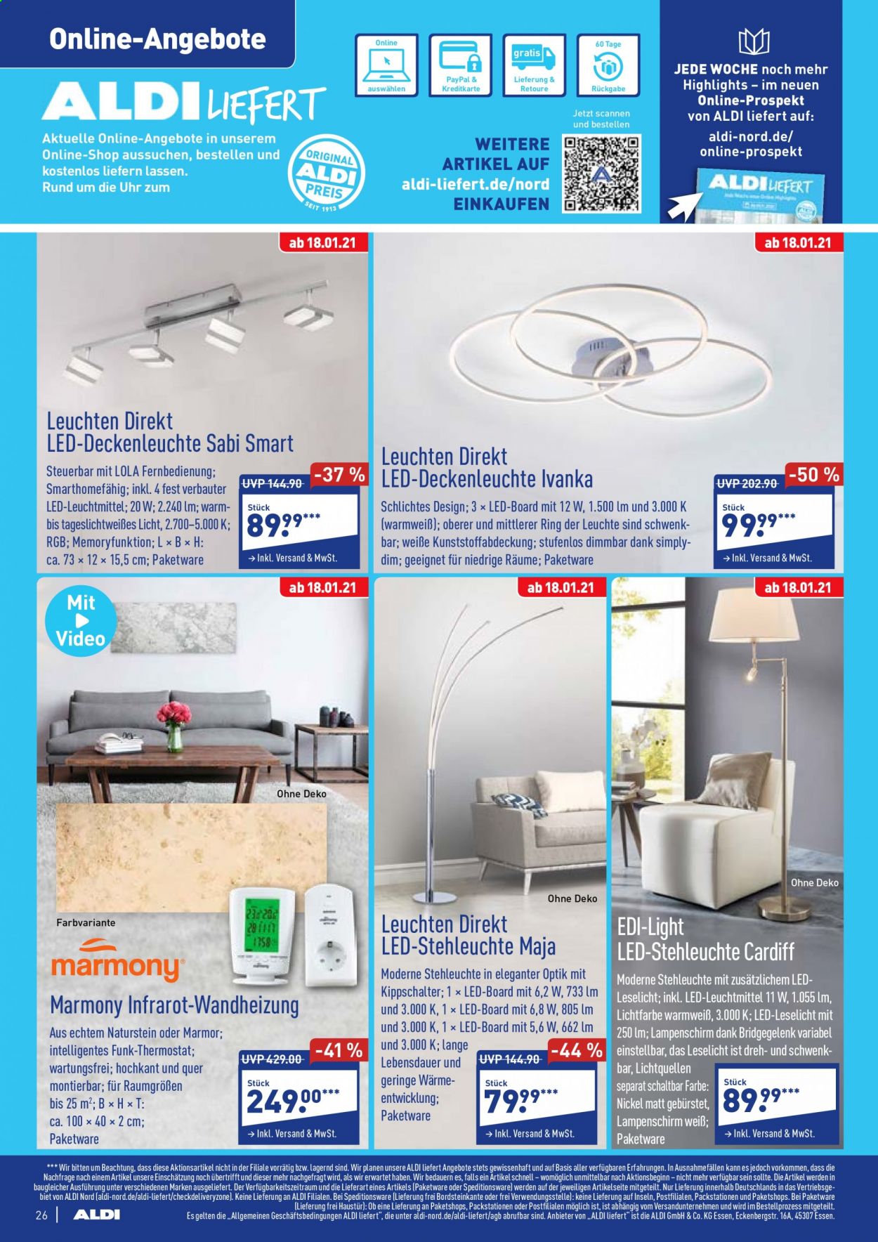 ALDI Nord Prospekte  - 18.01.2021 - 23.01.2021. Seite 26