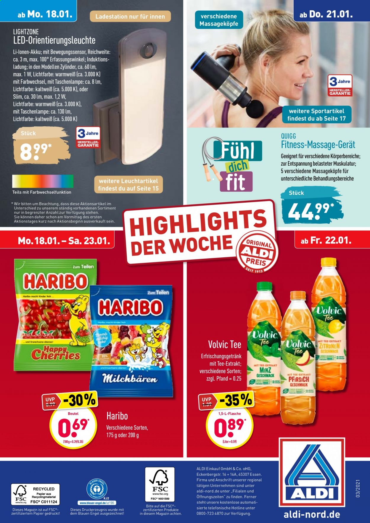 ALDI Nord Prospekte  - 18.01.2021 - 23.01.2021. Seite 36