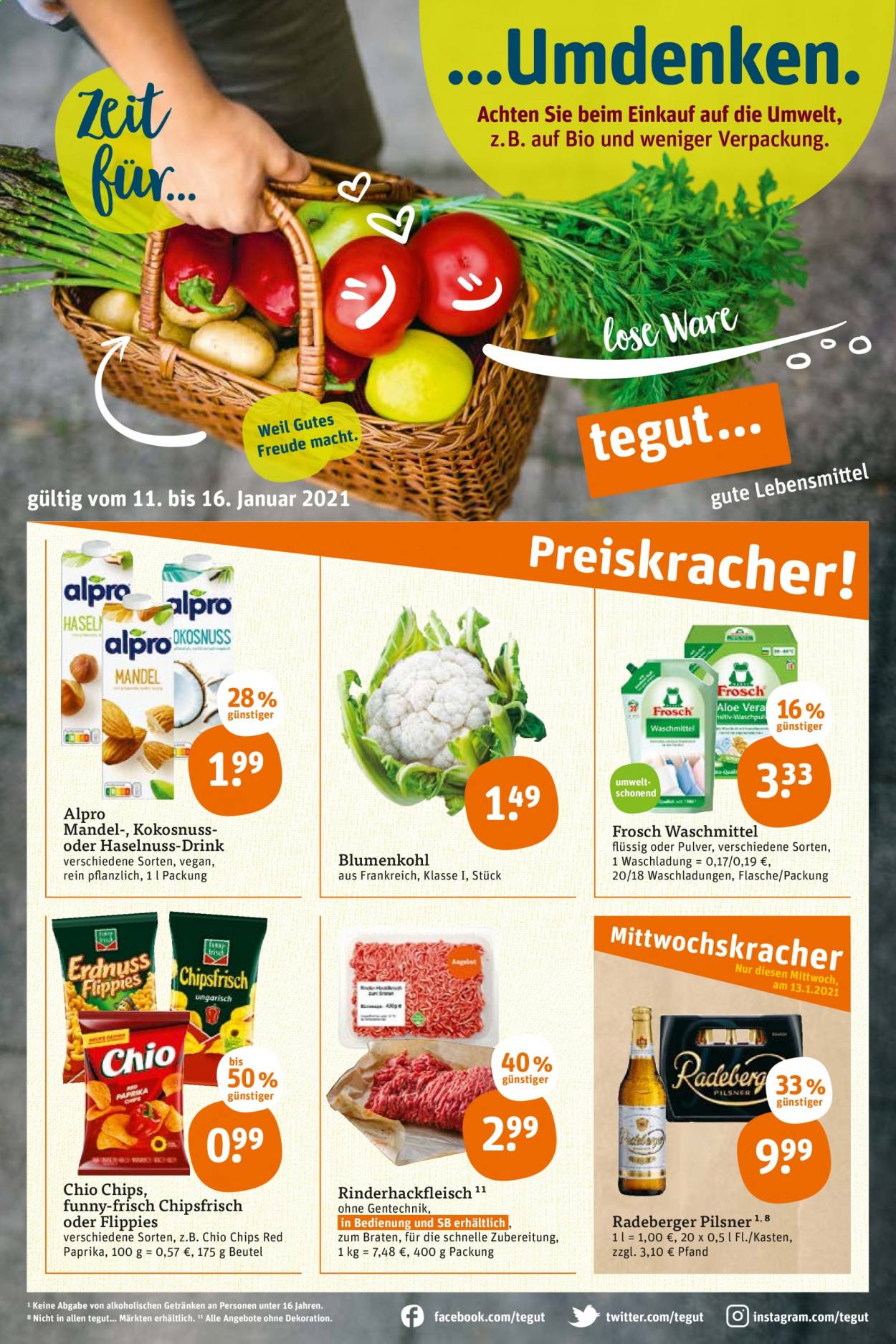 tegut... Prospekte  - 11.01.2021 - 16.01.2021. Seite 3