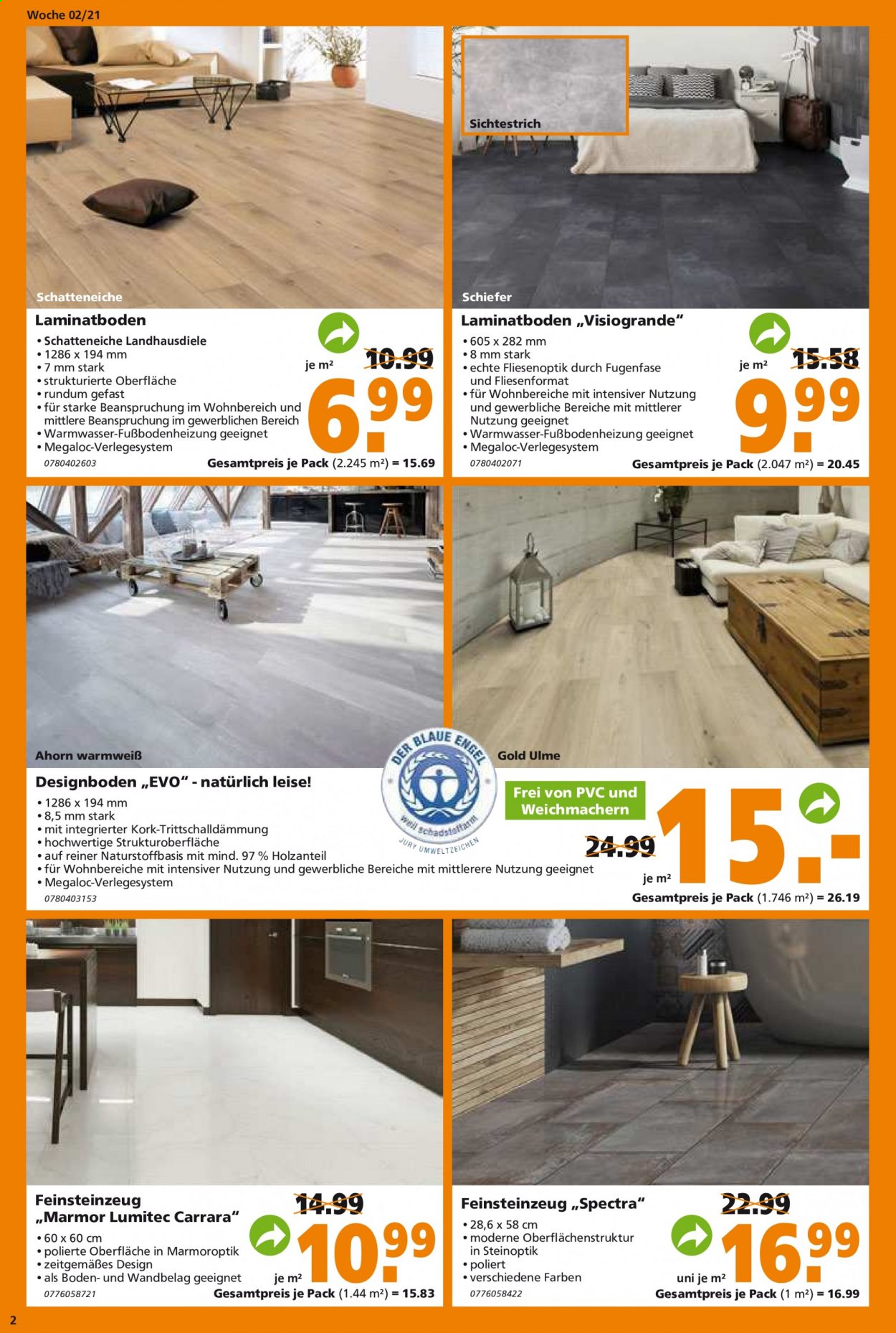 Globus Baumarkt Prospekte  - 11.01.2021 - 16.01.2021. Seite 2