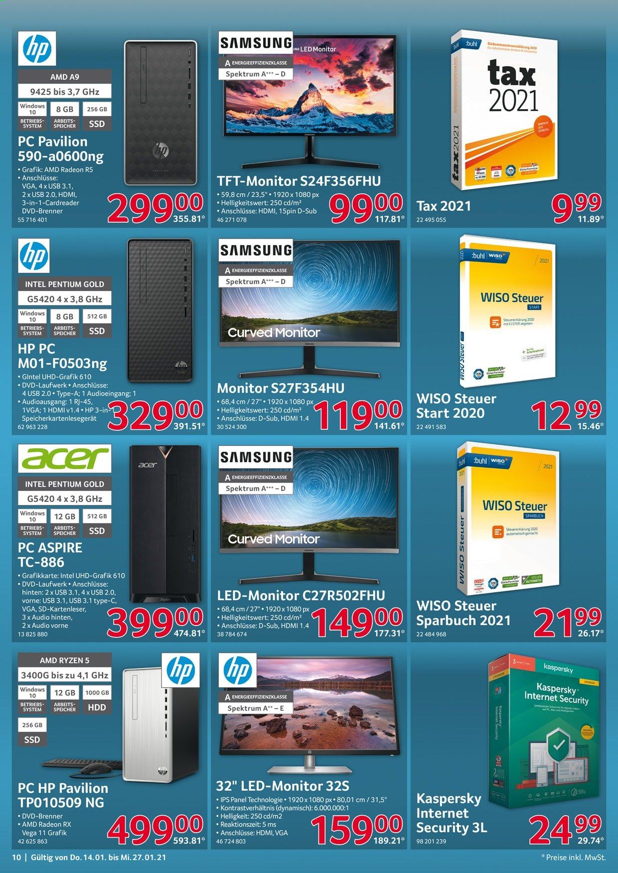 Selgros Prospekte  - 14.01.2021 - 27.01.2021. Seite 10