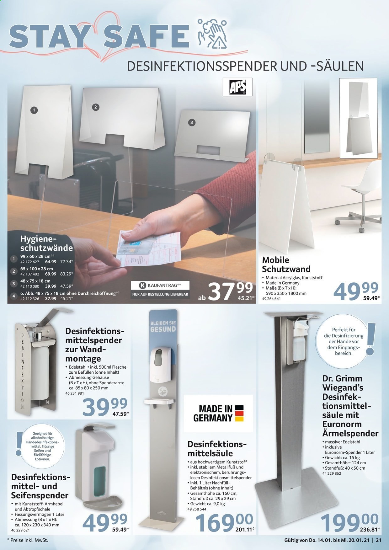 Selgros Prospekte  - 14.01.2021 - 20.01.2021. Seite 21