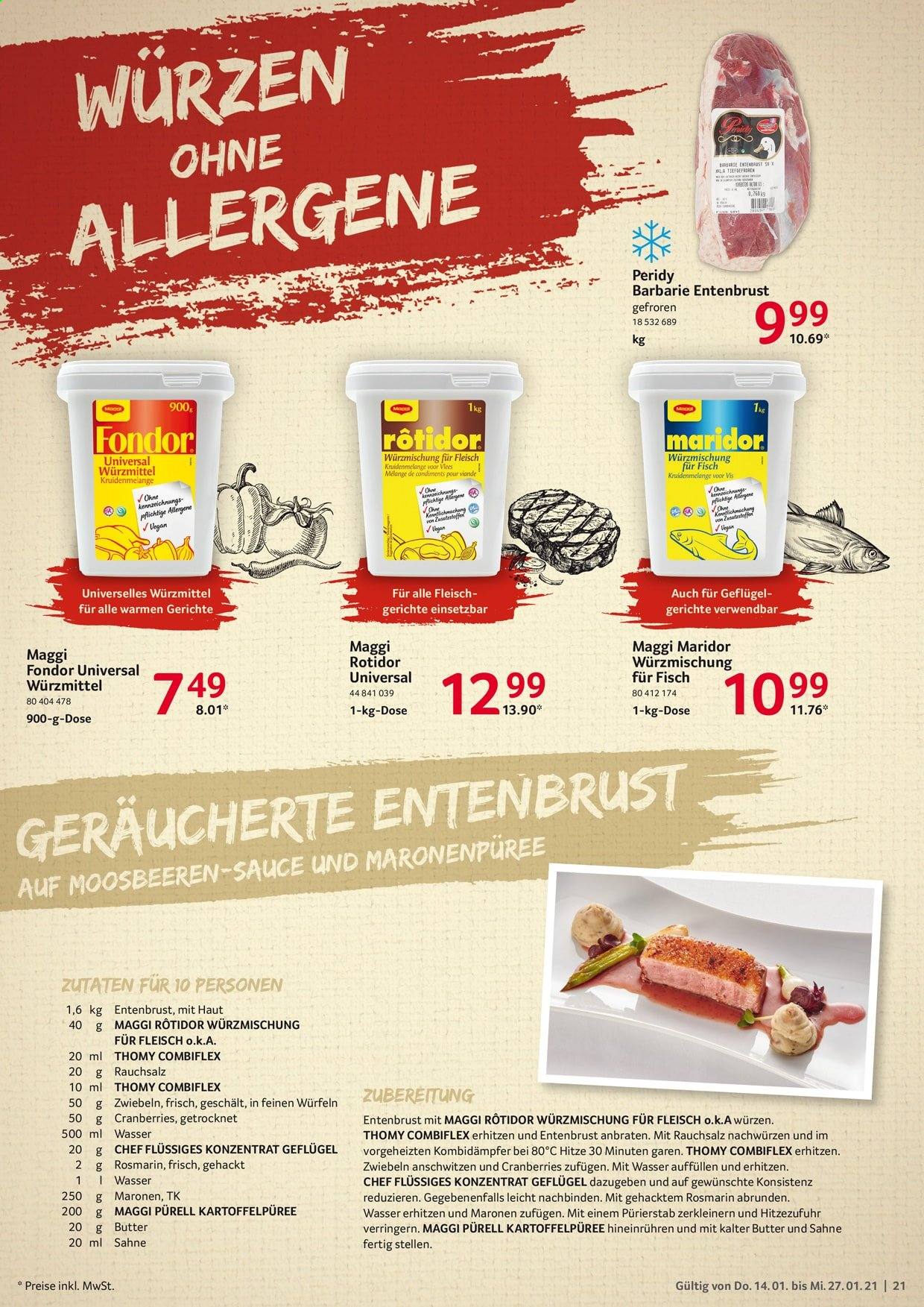 Selgros Prospekte  - 14.01.2021 - 27.01.2021. Seite 21