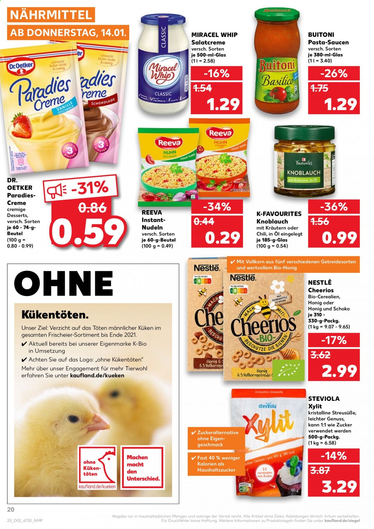 Kaufland Prospekte  - 14.01.2021 - 20.01.2021. Seite 20