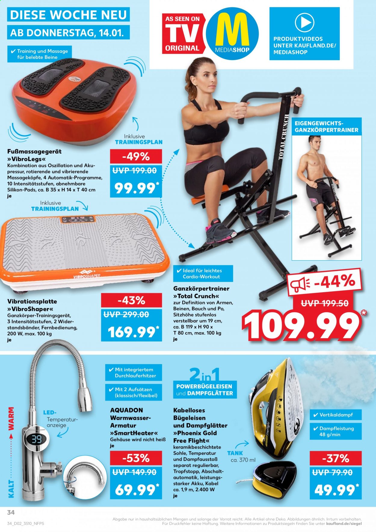 Kaufland Prospekte  - 14.01.2021 - 20.01.2021. Seite 34