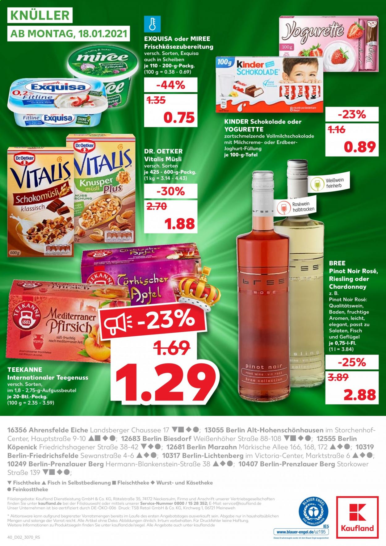 Kaufland Prospekte  - 14.01.2021 - 20.01.2021. Seite 40