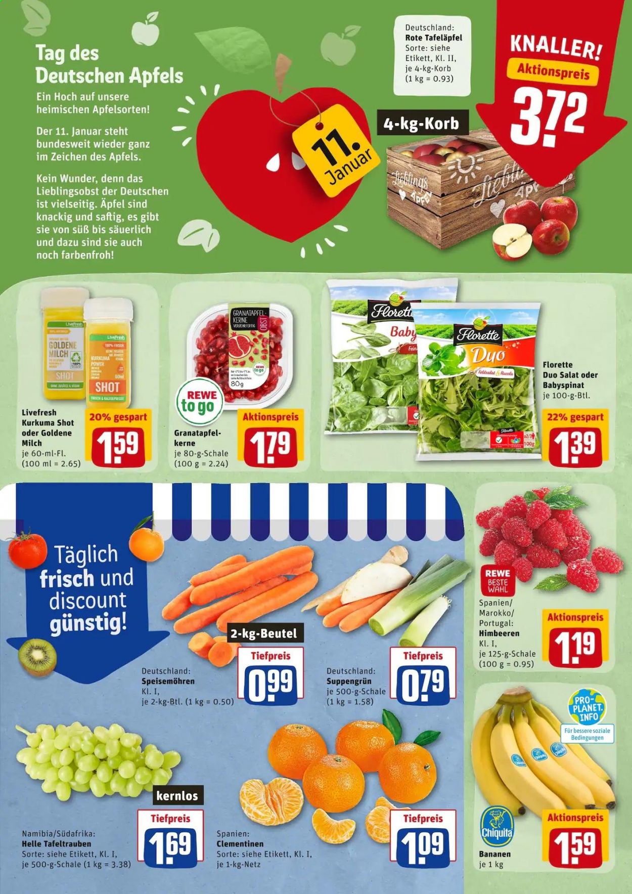 REWE Prospekte  - 11.01.2021 - 16.01.2021. Seite 4