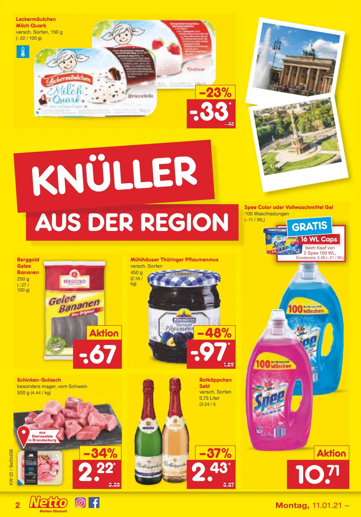 Netto Marken-Discount Prospekte  - 11.01.2021 - 16.01.2021. Seite 2