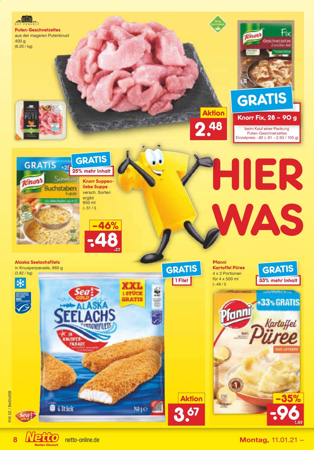 Netto Marken-Discount Prospekte  - 11.01.2021 - 16.01.2021. Seite 8