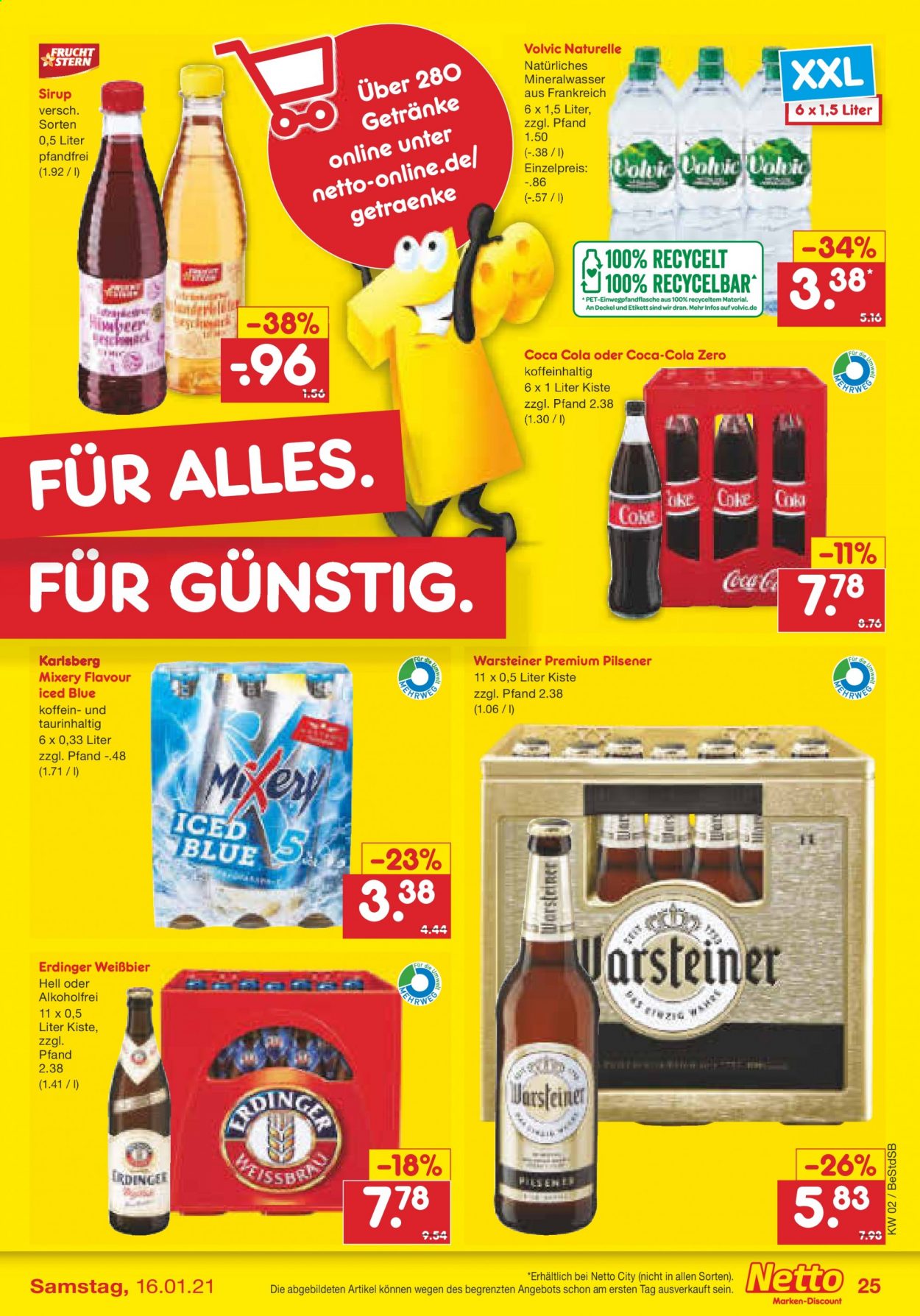 Netto Marken-Discount Prospekte  - 11.01.2021 - 16.01.2021. Seite 25