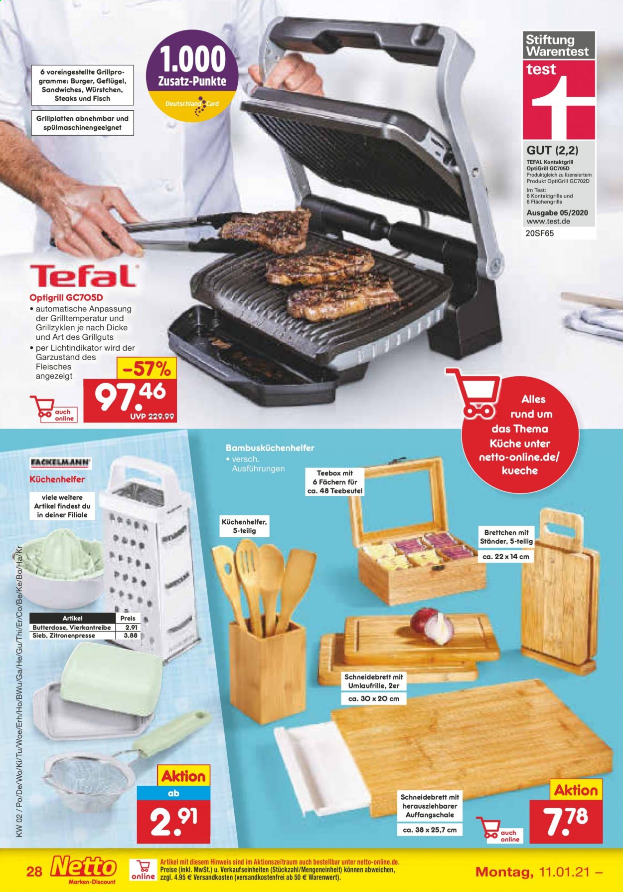 Netto Marken-Discount Prospekte  - 11.01.2021 - 16.01.2021. Seite 28