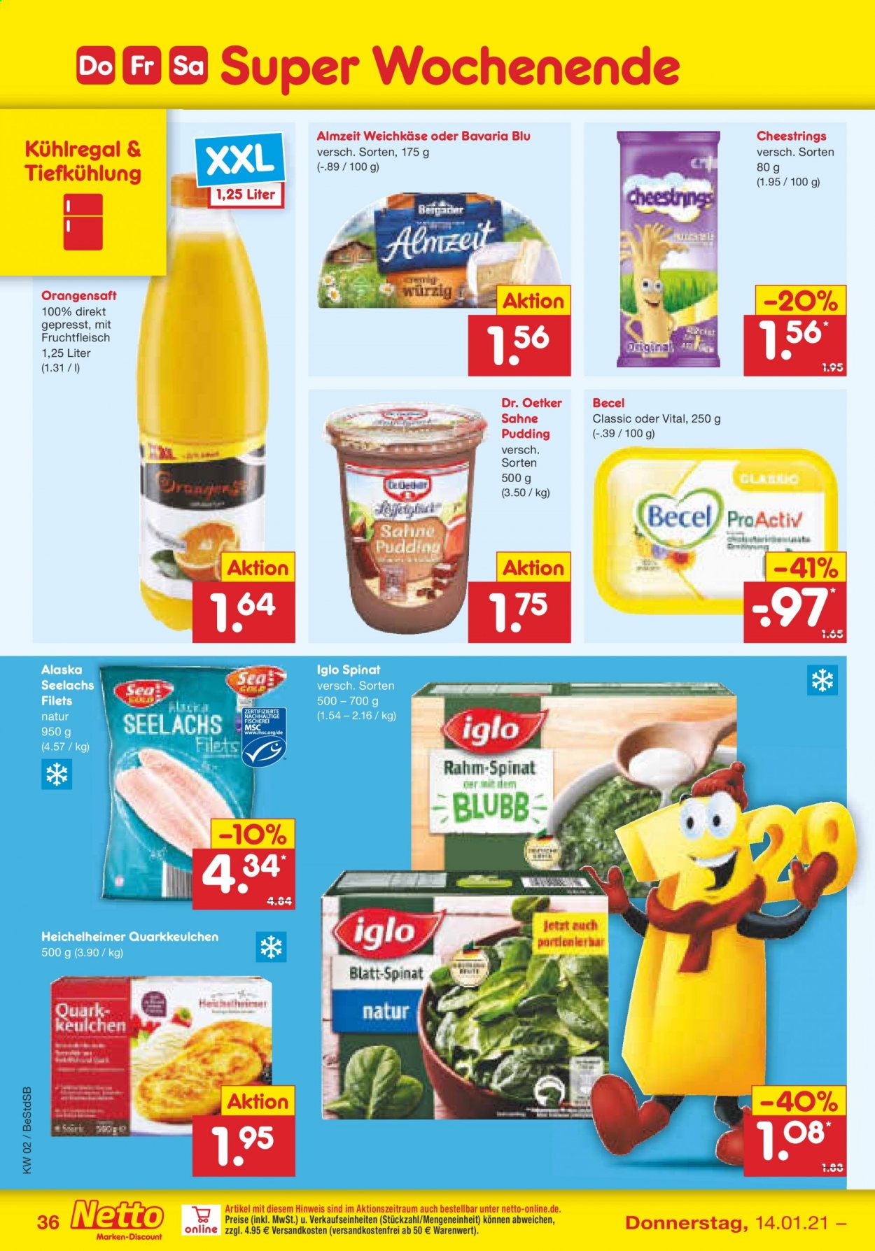 Netto Marken-Discount Prospekte  - 11.01.2021 - 16.01.2021. Seite 36