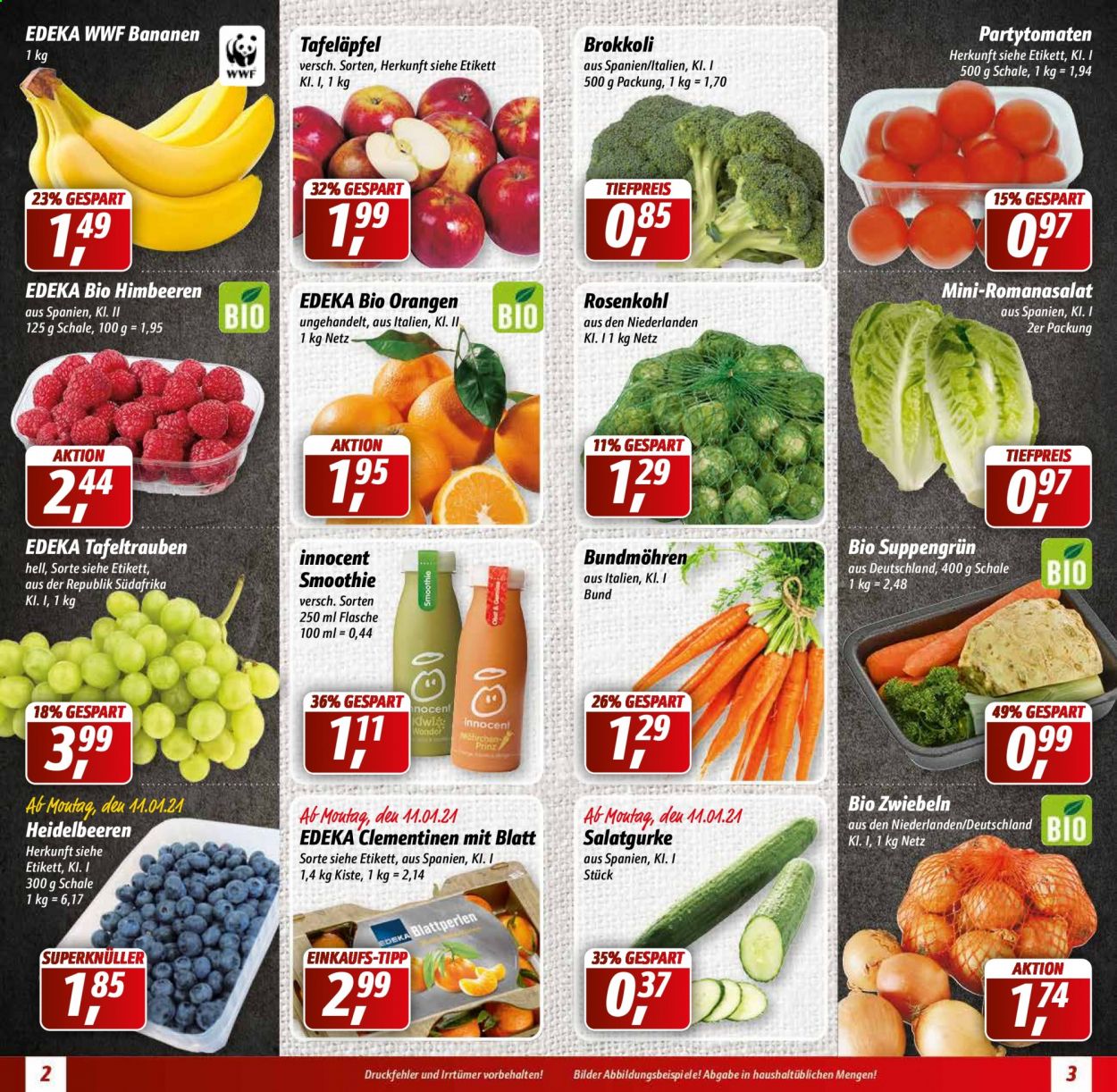 Edeka Prospekte  - 9.01.2021 - 16.01.2021. Seite 2