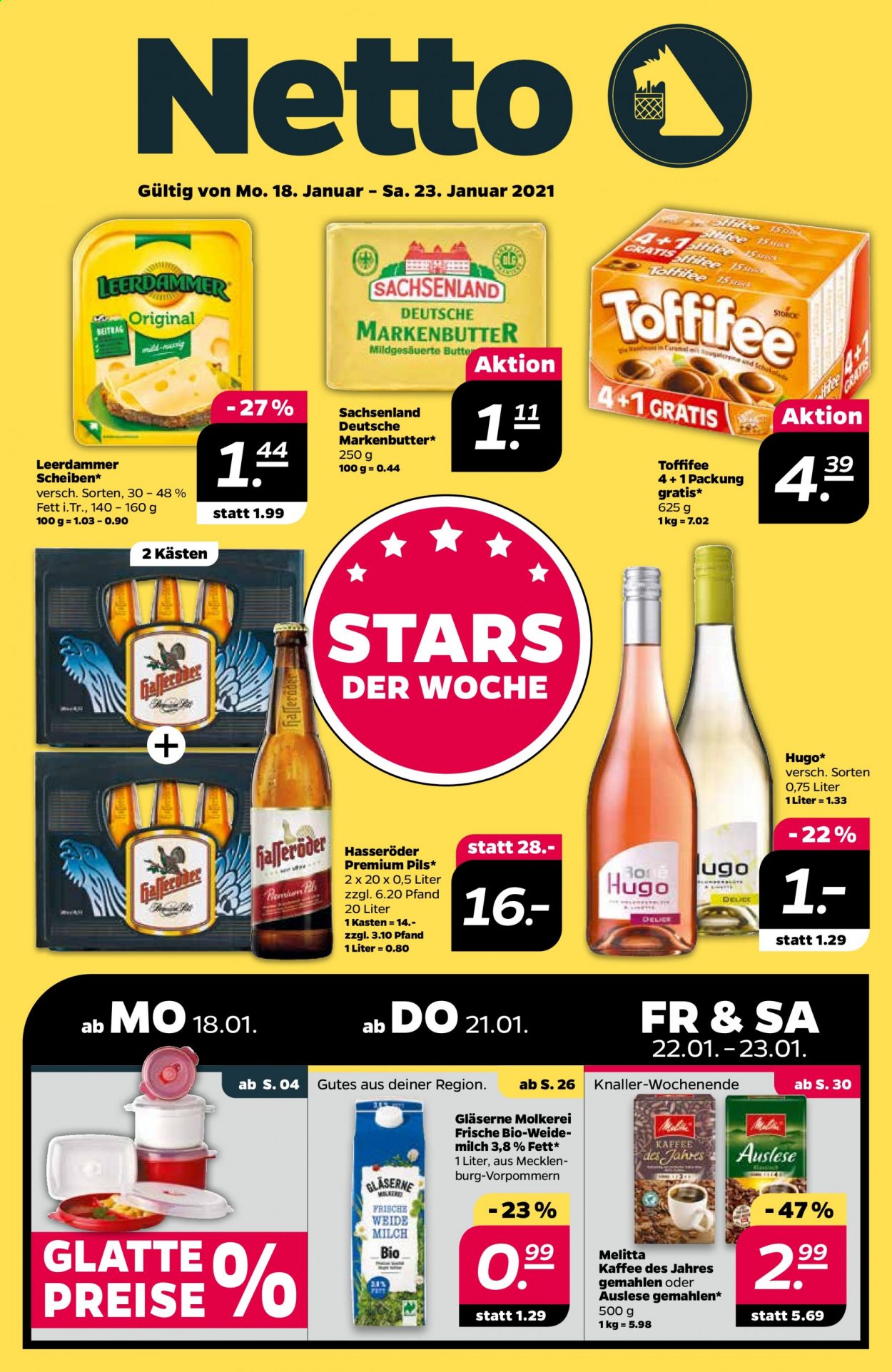 Netto Prospekte  - 18.01.2021 - 23.01.2021. Seite 1
