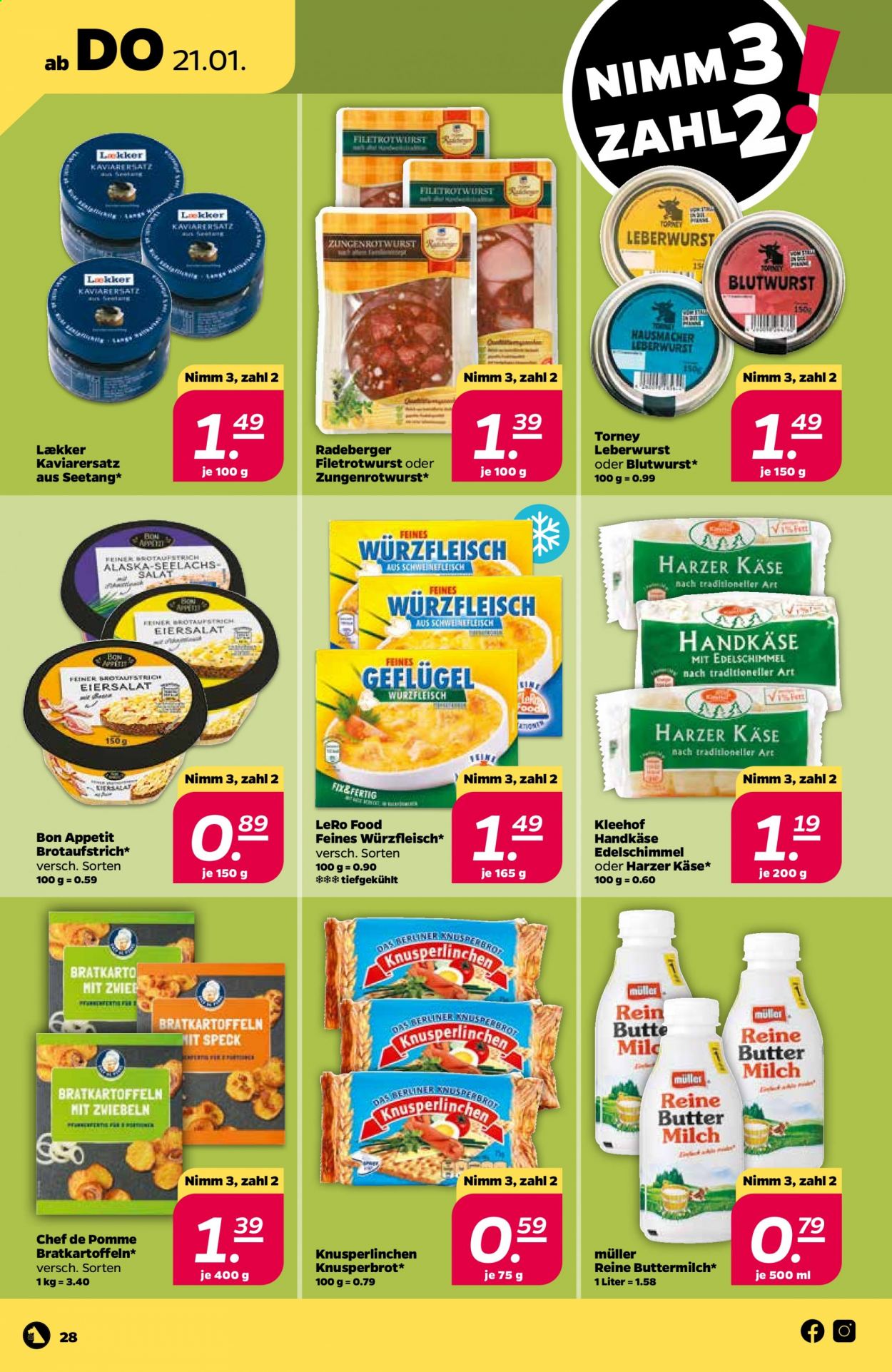 Netto Prospekte  - 18.01.2021 - 23.01.2021. Seite 28