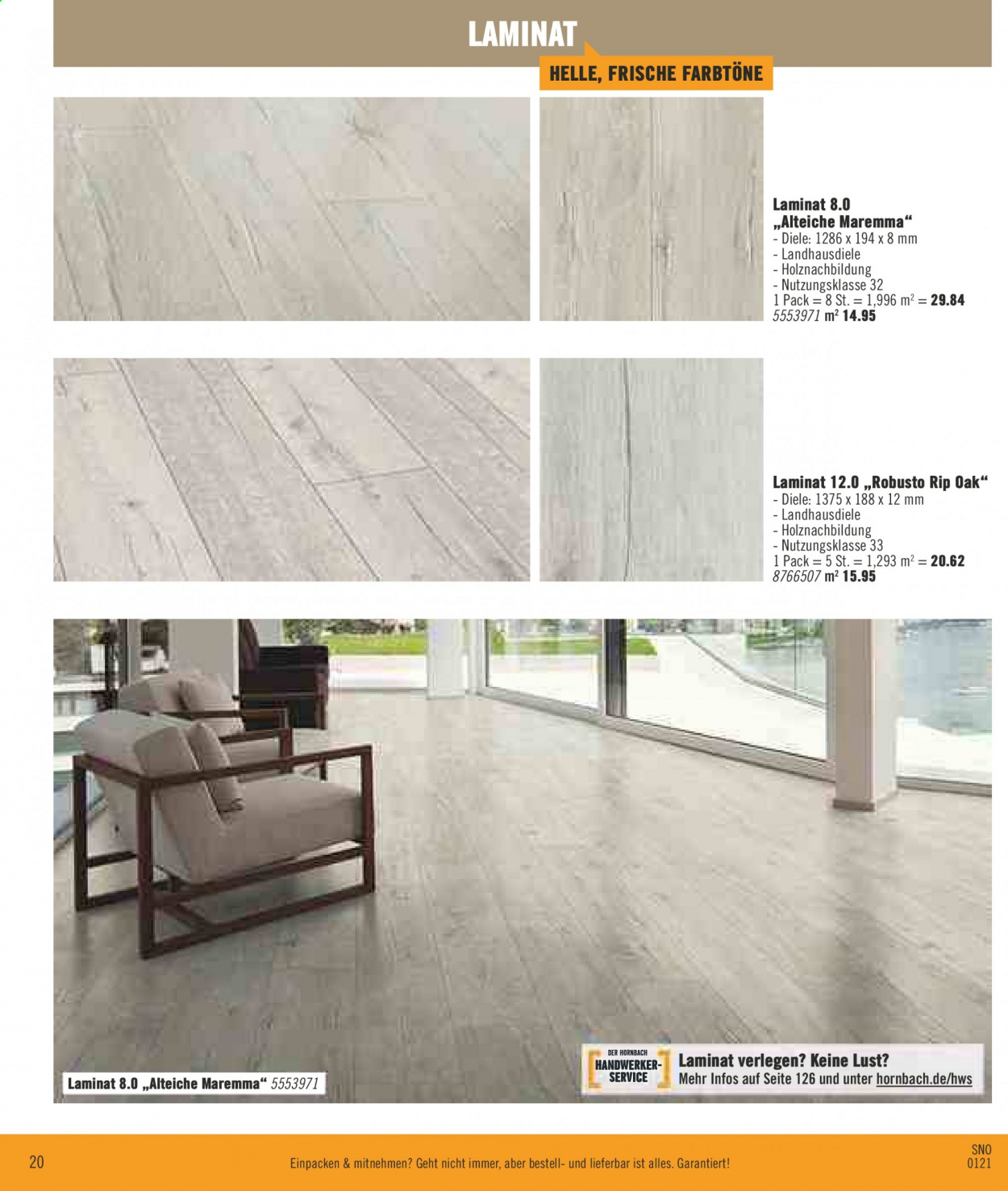 Hornbach Prospekte  - 13.01.2021 - 27.02.2021. Seite 20