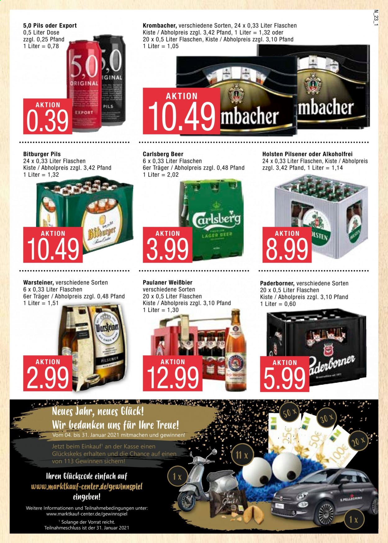 Marktkauf Prospekte  - 18.01.2021 - 23.01.2021. Seite 23