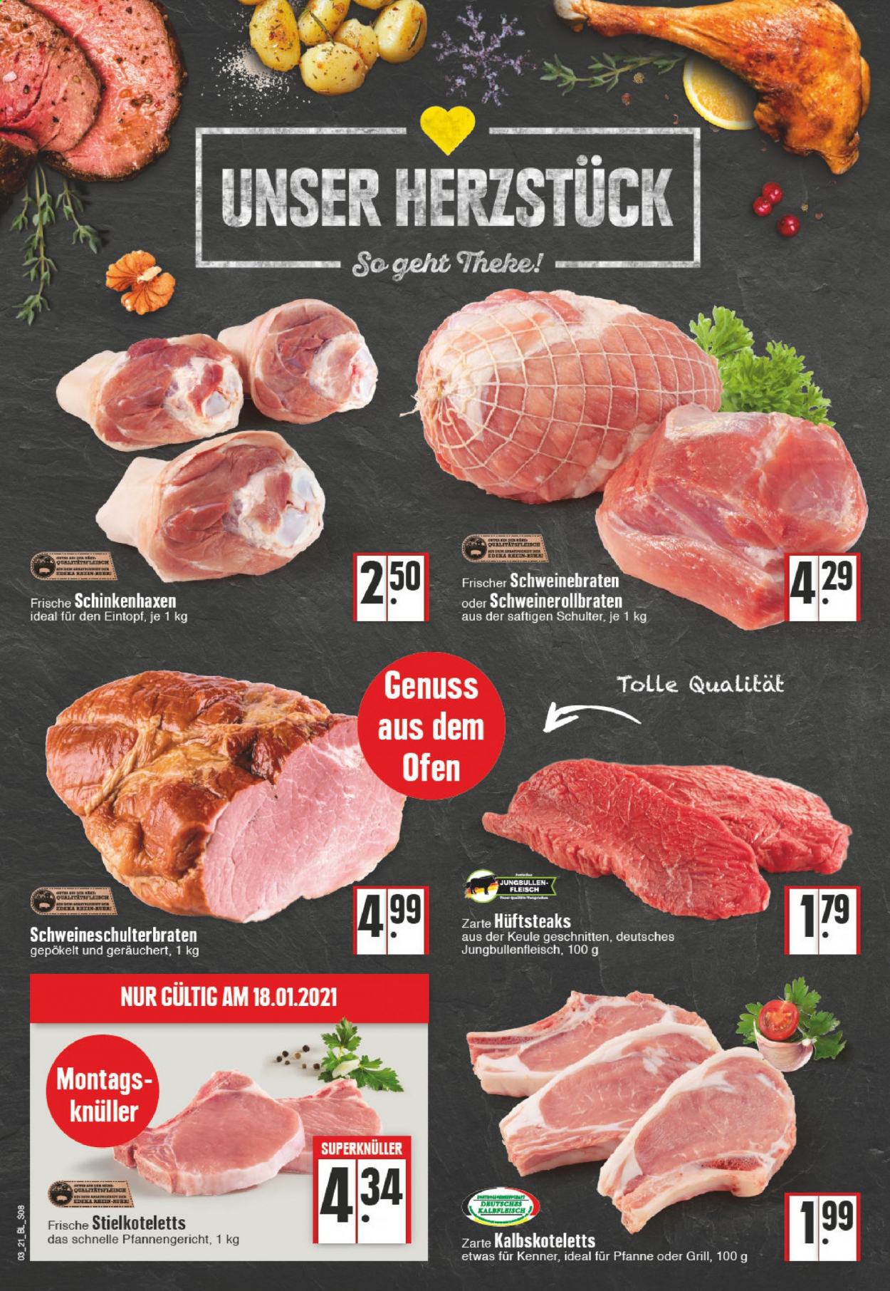 Edeka Prospekte  - 18.01.2021 - 23.01.2021. Seite 8