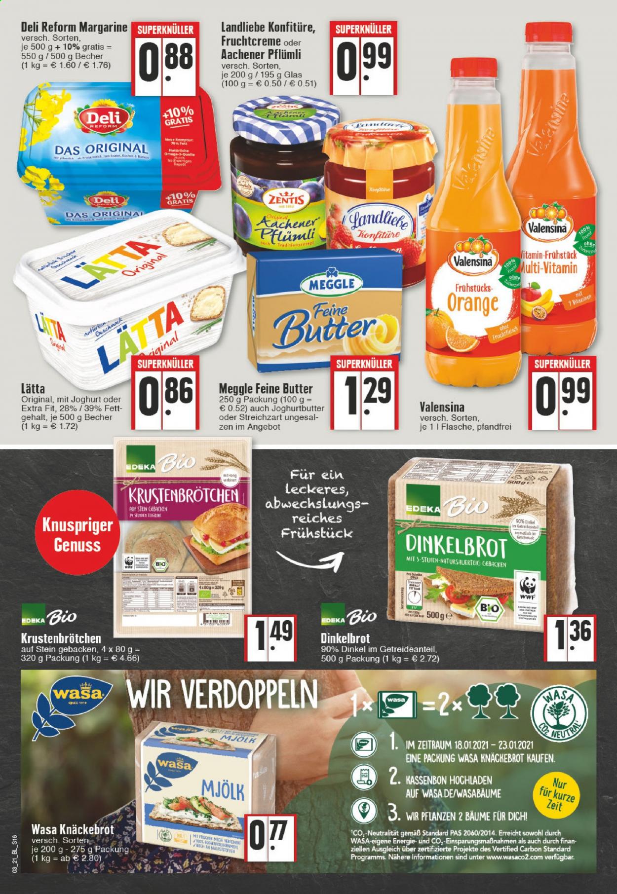 Edeka Prospekte  - 18.01.2021 - 23.01.2021. Seite 16