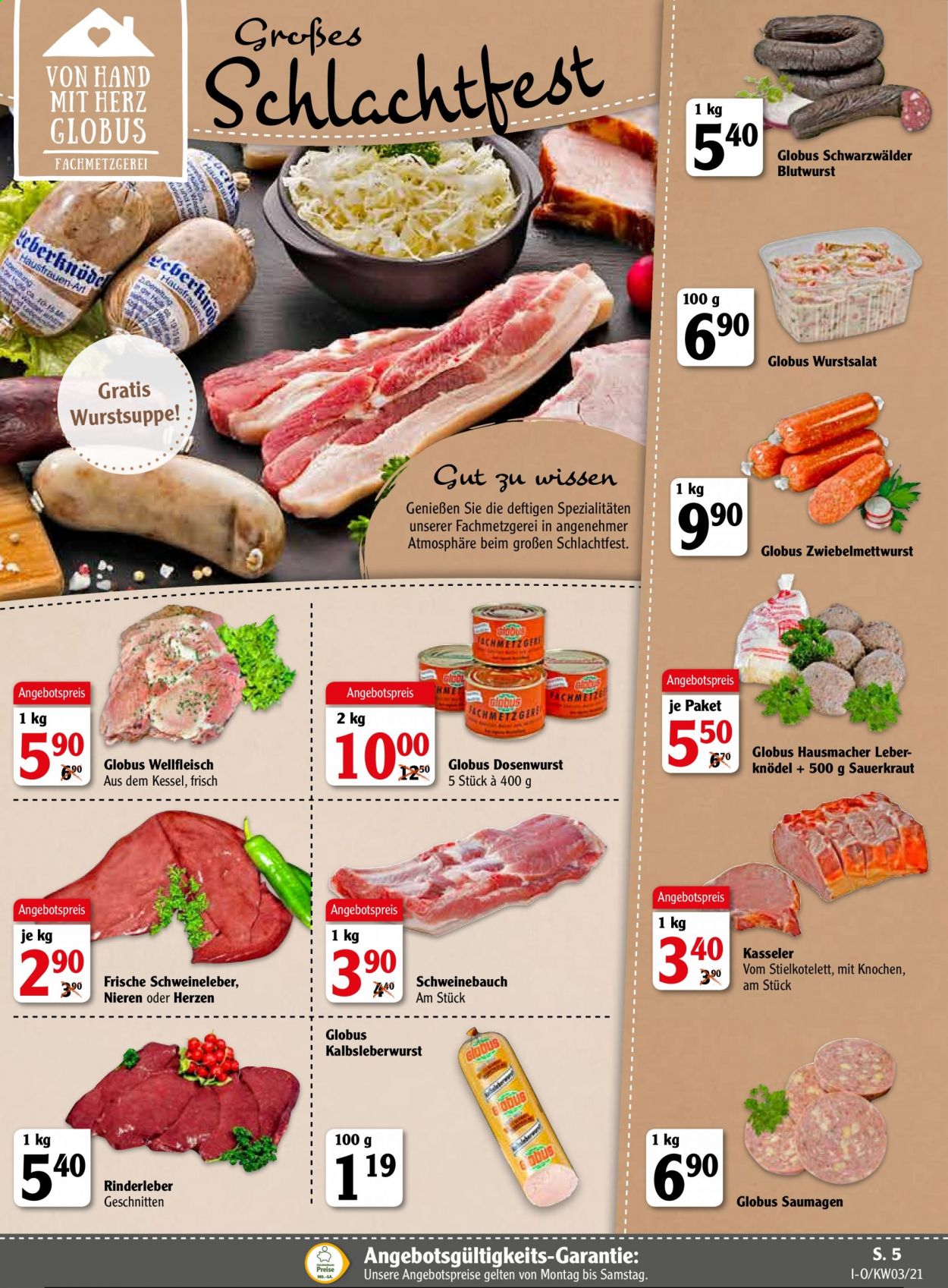 Globus Prospekte  - 18.01.2021 - 23.01.2021. Seite 5