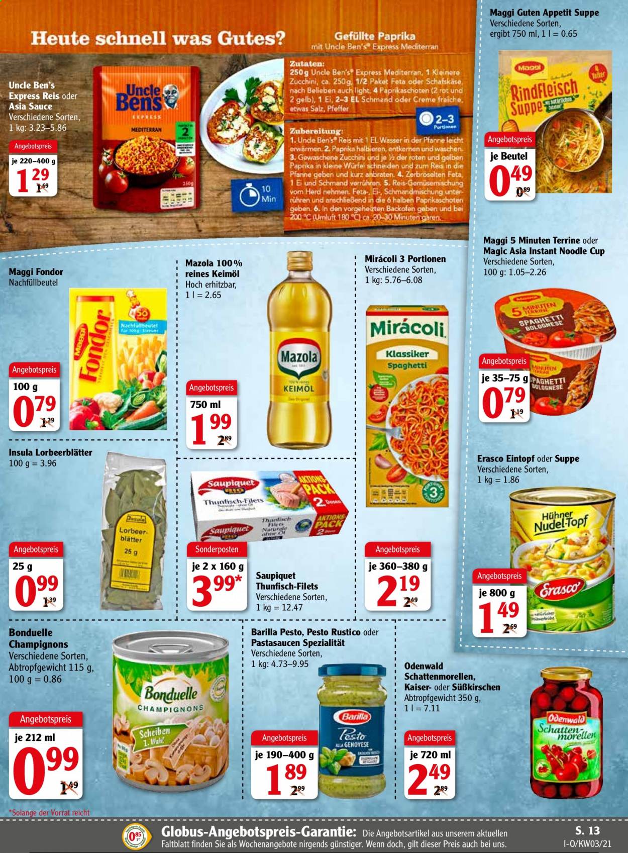 Globus Prospekte  - 18.01.2021 - 23.01.2021. Seite 13