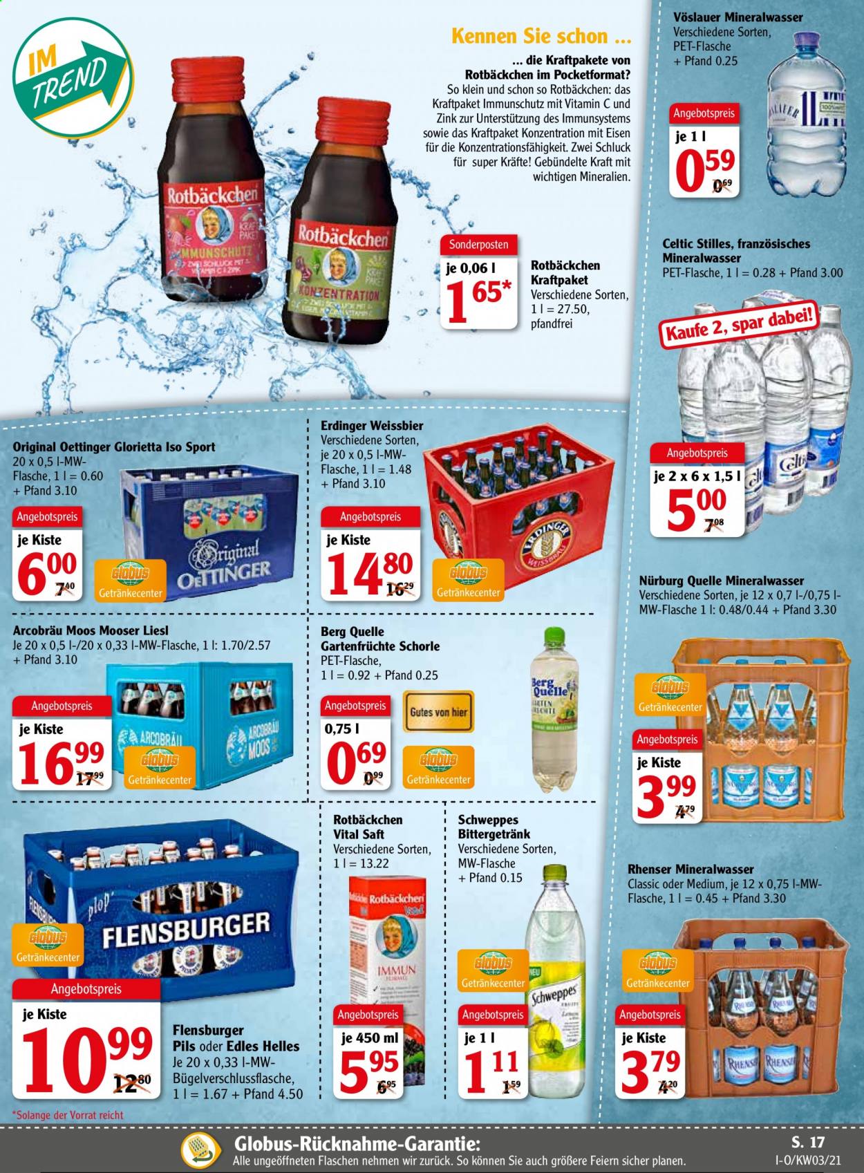 Globus Prospekte  - 18.01.2021 - 23.01.2021. Seite 17
