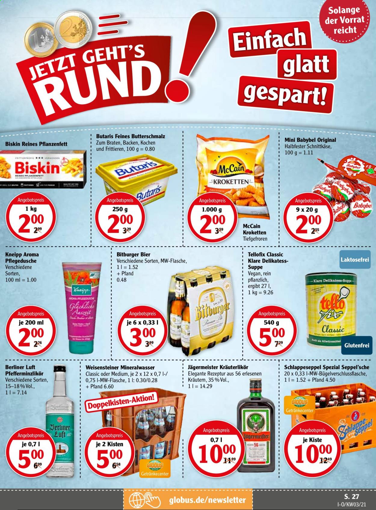 Globus Prospekte  - 18.01.2021 - 23.01.2021. Seite 27