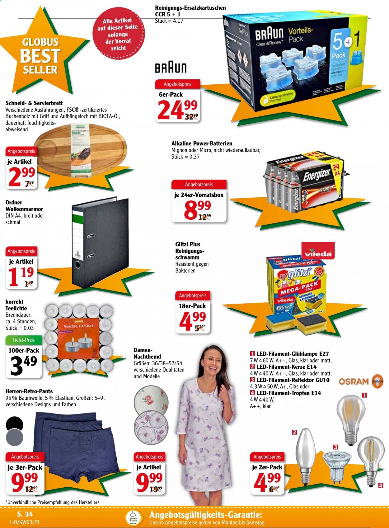 Globus Prospekte  - 18.01.2021 - 23.01.2021. Seite 34