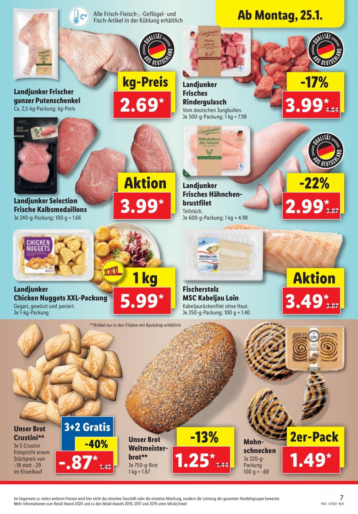 Lidl Prospekte  - 25.01.2021 - 30.01.2021. Seite 7