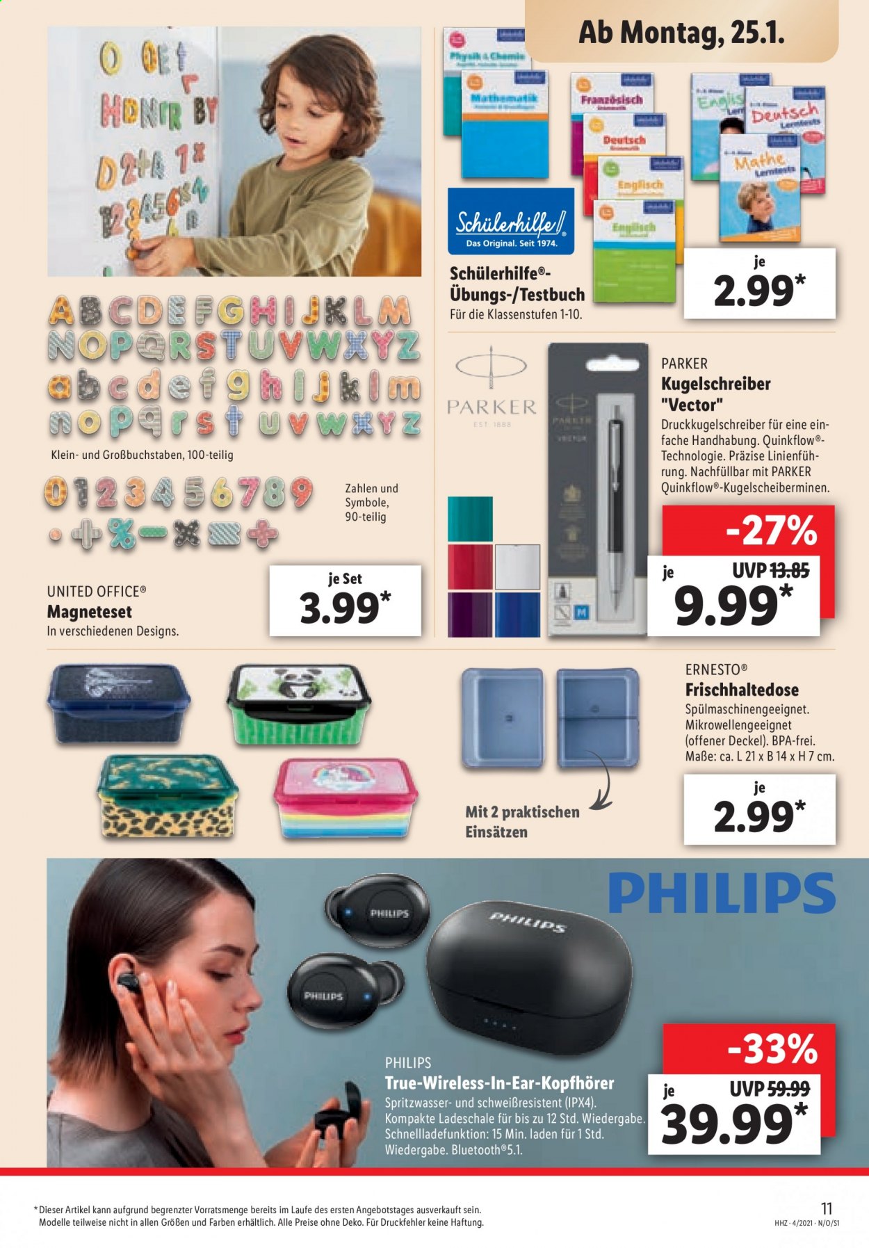 Lidl Prospekte  - 25.01.2021 - 30.01.2021. Seite 11