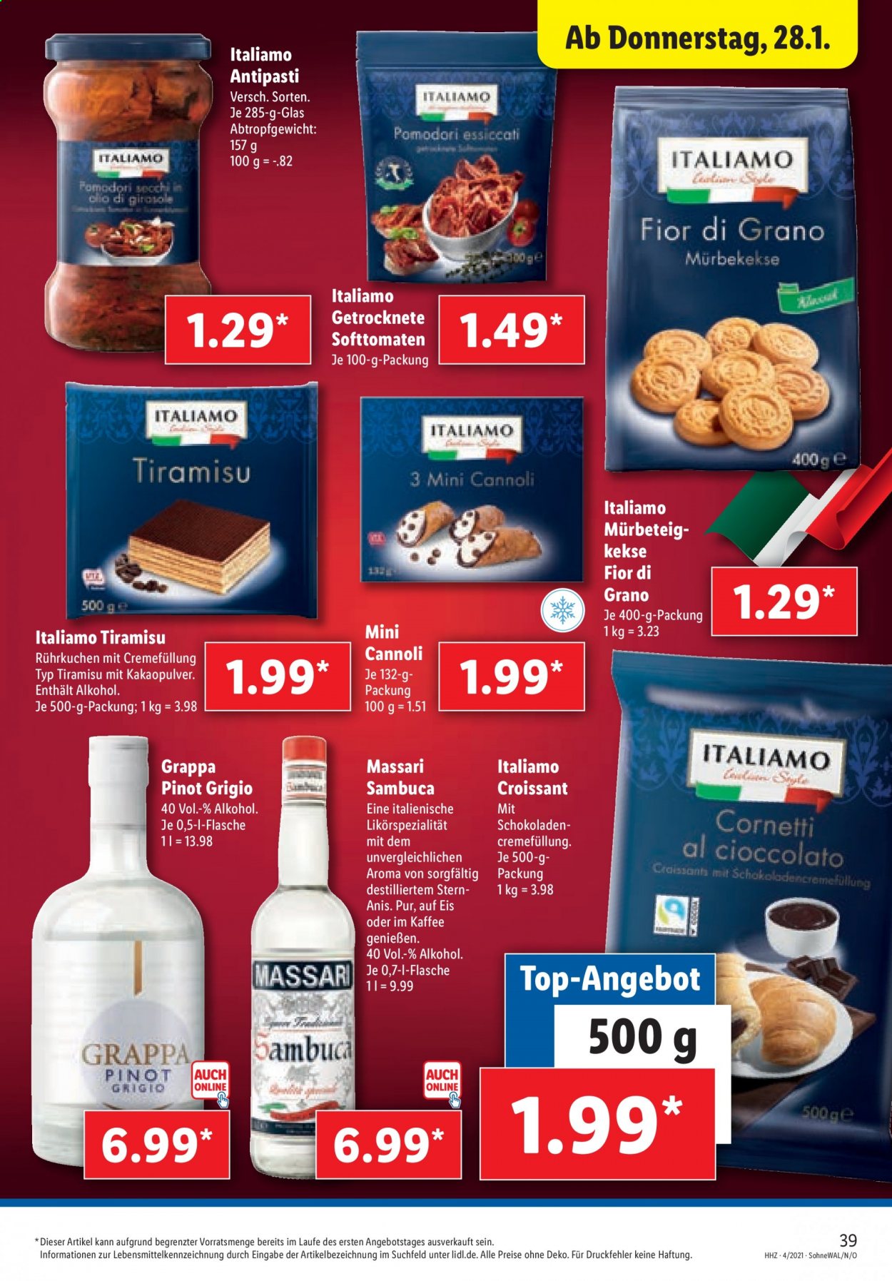 Lidl Prospekte  - 25.01.2021 - 30.01.2021. Seite 39
