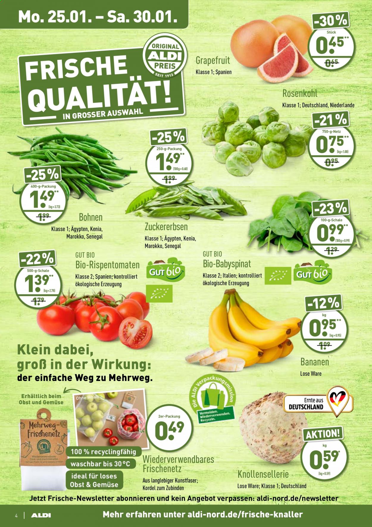 ALDI Nord Prospekte  - 25.01.2021 - 30.01.2021. Seite 4