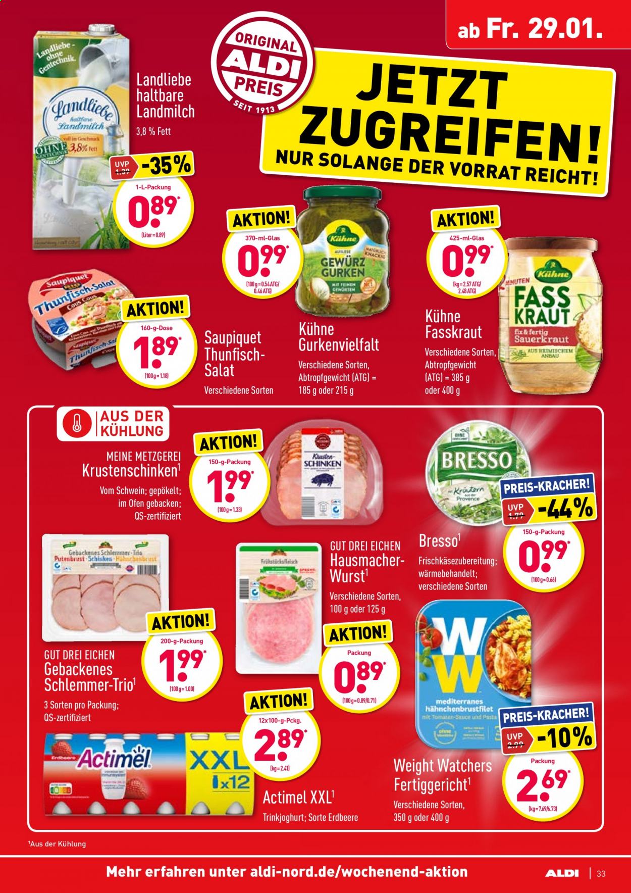 ALDI Nord Prospekte  - 25.01.2021 - 30.01.2021. Seite 33