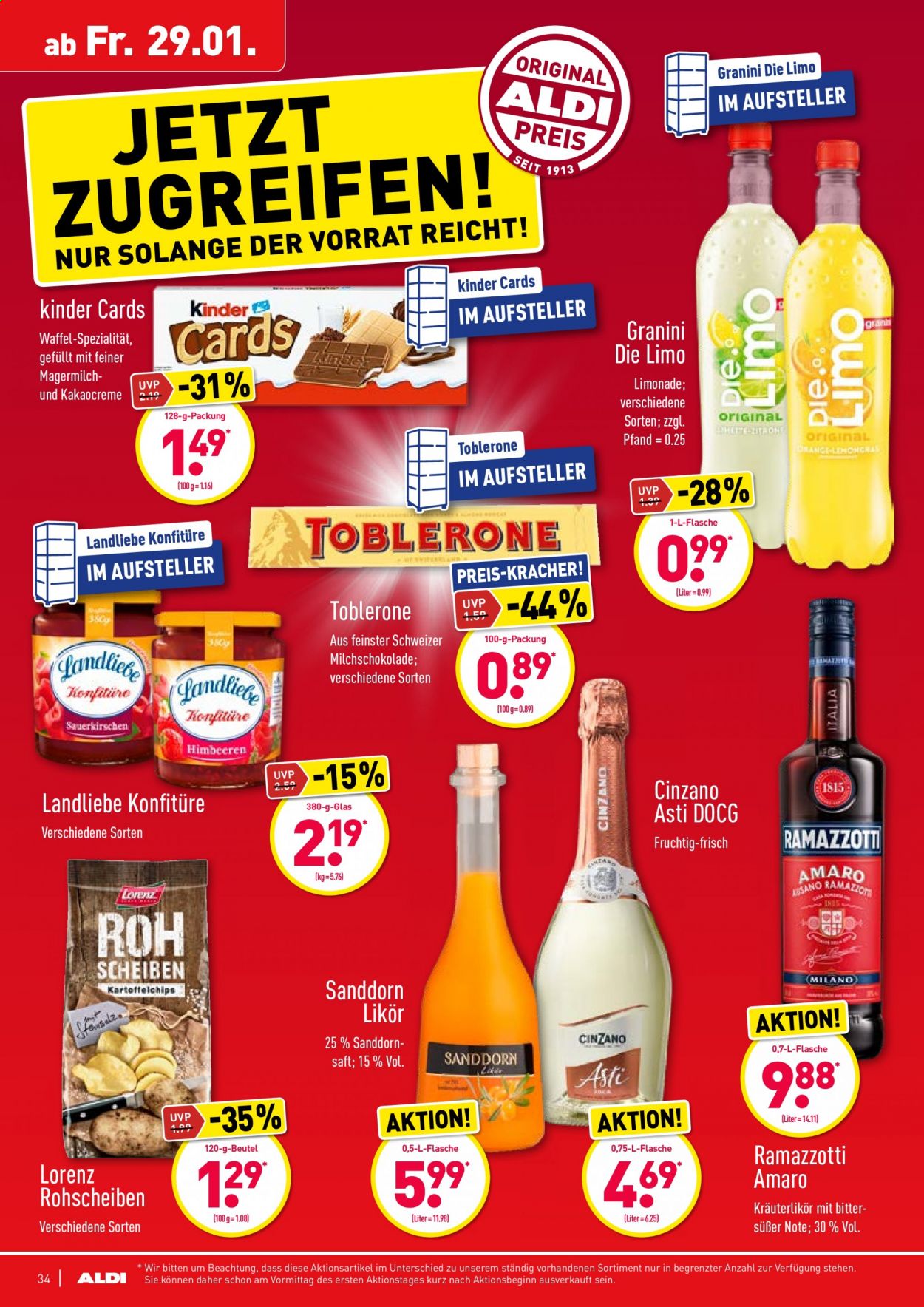 ALDI Nord Prospekte  - 25.01.2021 - 30.01.2021. Seite 34