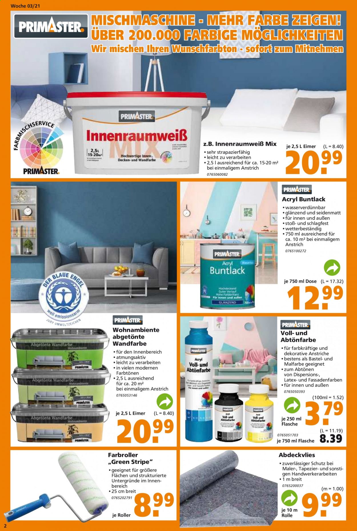 Globus Baumarkt Prospekte  - 18.01.2021 - 23.01.2021. Seite 2