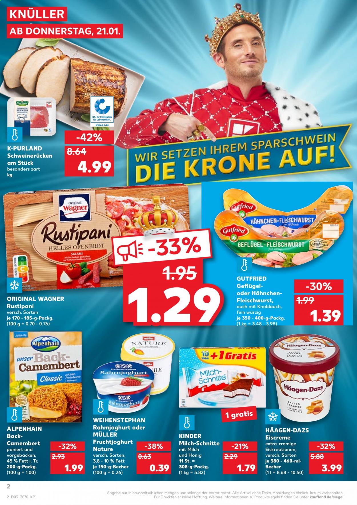 Kaufland Prospekte  - 21.01.2021 - 27.01.2021. Seite 2