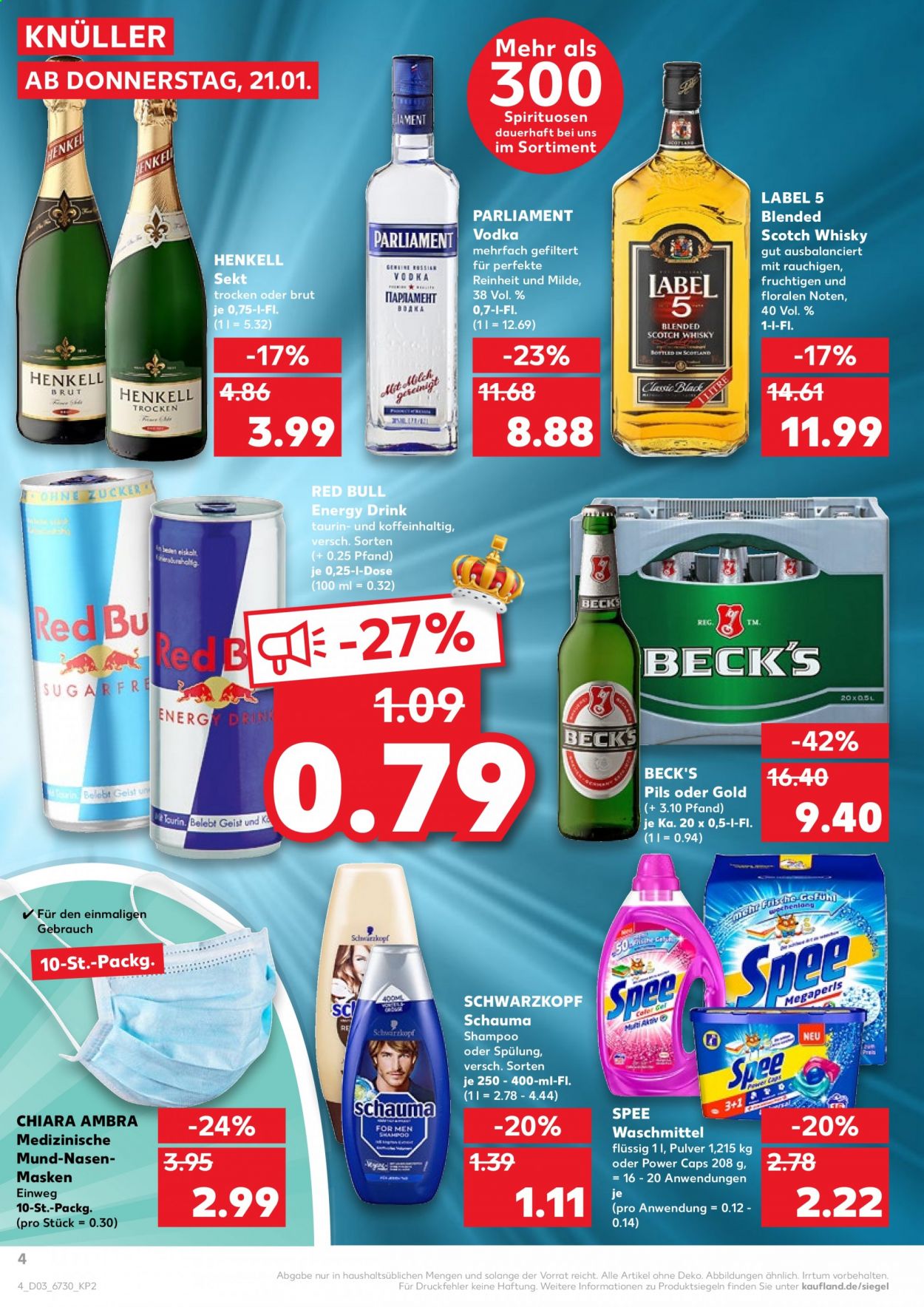 Kaufland Prospekte  - 21.01.2021 - 27.01.2021. Seite 4
